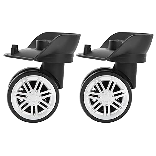 Durable Draw-Bar Box Wheels - Mute Double Row Large Suitcase Replacement Wheels for Luggage, Wear Resistant Travel Accessories - Perfect for Mountaineering, Camping & Outdoor Adventures