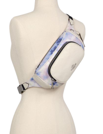 Coach Court Belt Bag with Tie Dye Print - Stylish Crossbody Purse for Women | Perfect for Everyday Use, Travel & Fashion Accessories