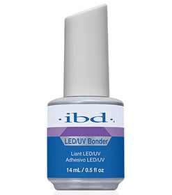 IBD GEL LED/UV BONDER - Professional Nail Glue for Gel & Acrylic Nails - Perfect for Salon & Home Manicures