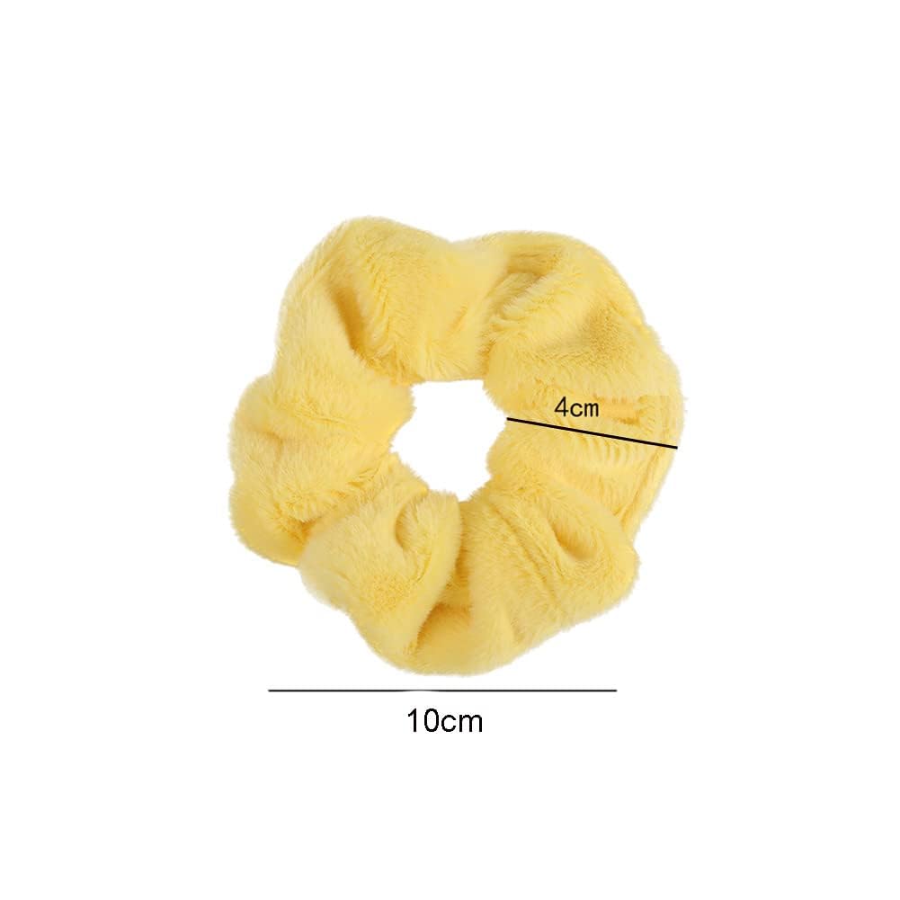 5 Pack Ultra Soft Microfiber Hair Towel Scrunchie for Women & Girls - Large Hair Scrunchies for Thick Hair - Quick Dry Hair Towel Wrap - Perfect for Post Shower, Gym, Swimming & Travel Use