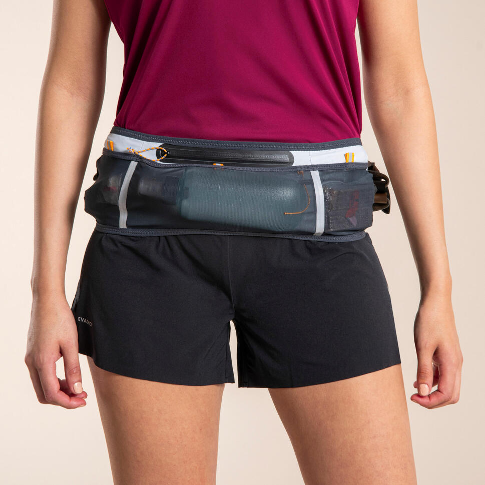 Kiprun 900 Trail Running Hydration Belt - Lightweight Water Bottle Waist Pack for Marathon, Hiking & Outdoor Adventures