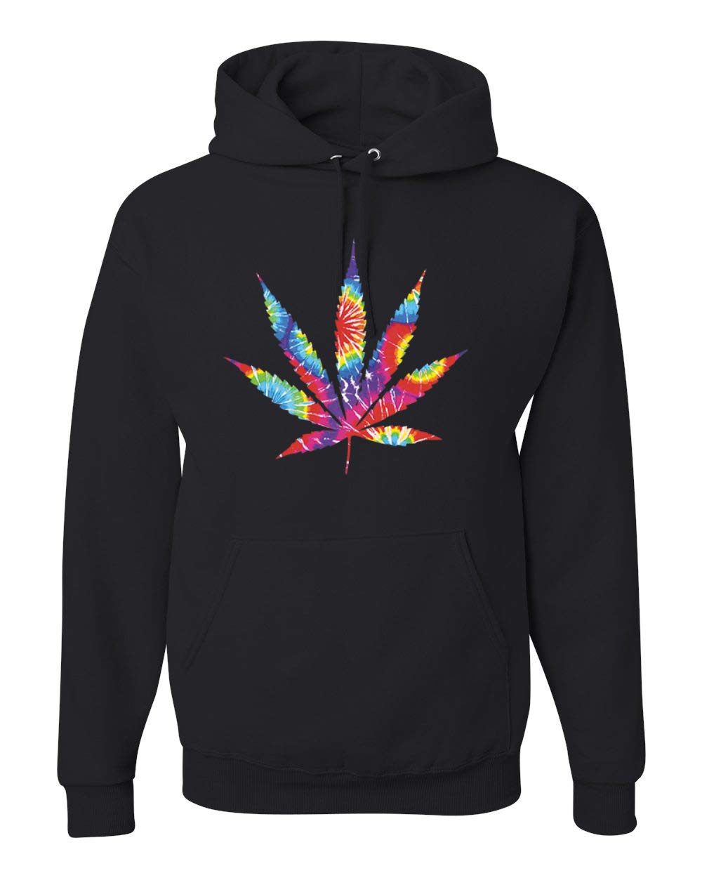 Cool Neon Pot Leaf Hoodie - 240 Hemp Marijuana Weed Graphic Unisex Sweatshirt | Perfect for Stoner Fashion, 420 Events & Cannabis Enthusiast Streetwear