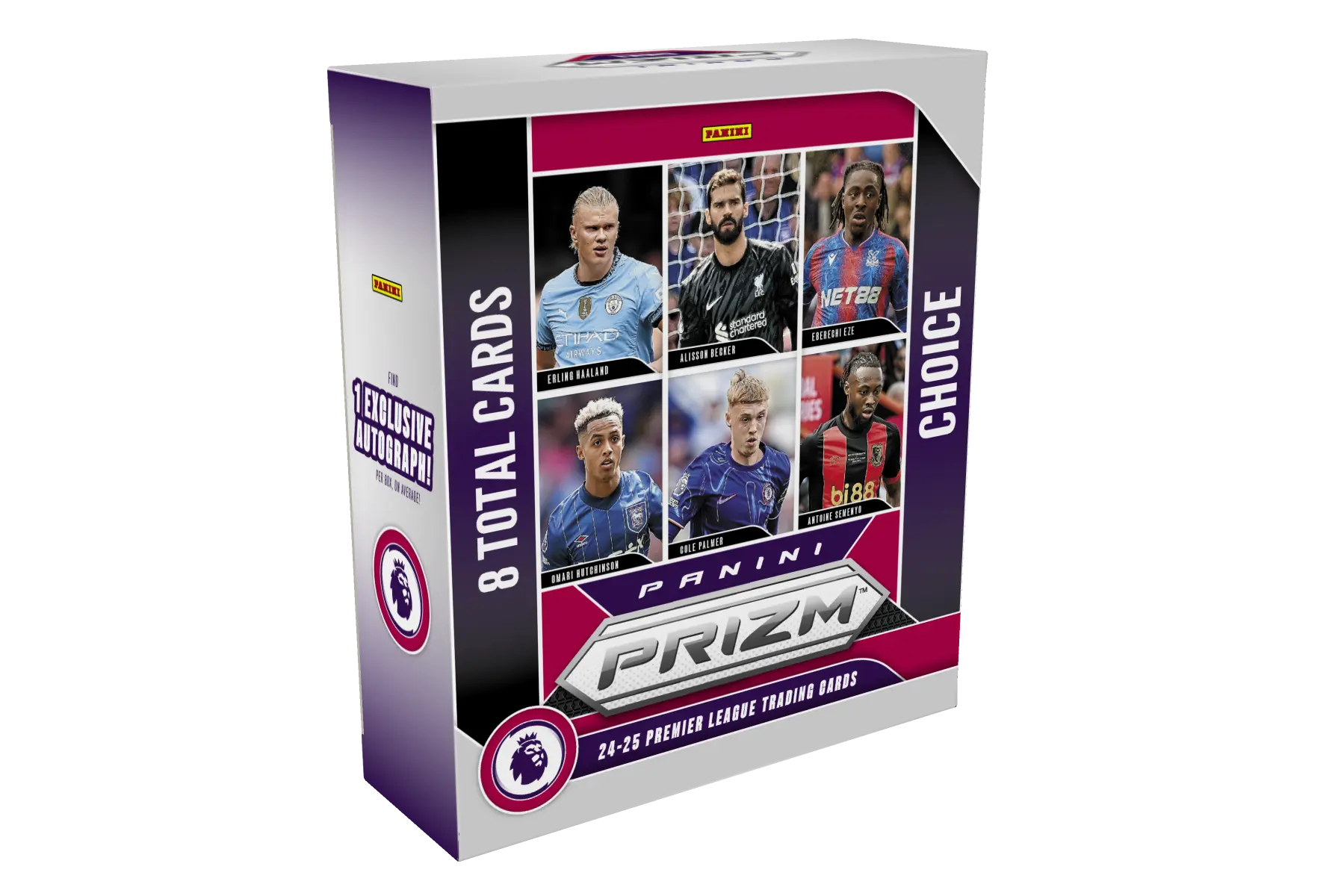 2024-25 Panini Prizm Premier League Soccer Hobby Box - Collectible Trading Cards for Soccer Fans & Card Collectors - Perfect for Gifts, Investments, and Fantasy League Enthusiasts