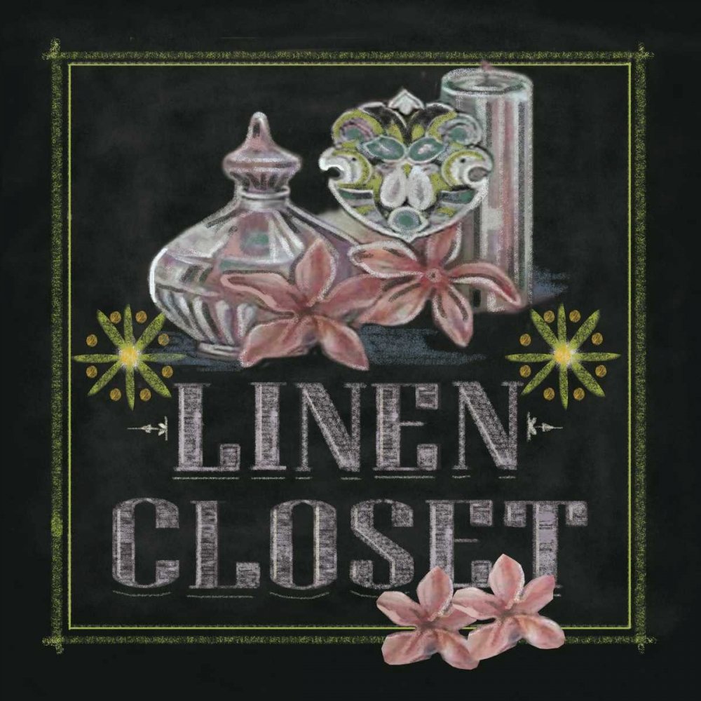 Vintage Tin Metal Sign - Retro Linen Closet Wall Decor for Home, Garage, Bar & Man Cave - 8x8 Inches - Perfect for Farmhouse, Rustic & Industrial Style Decorations