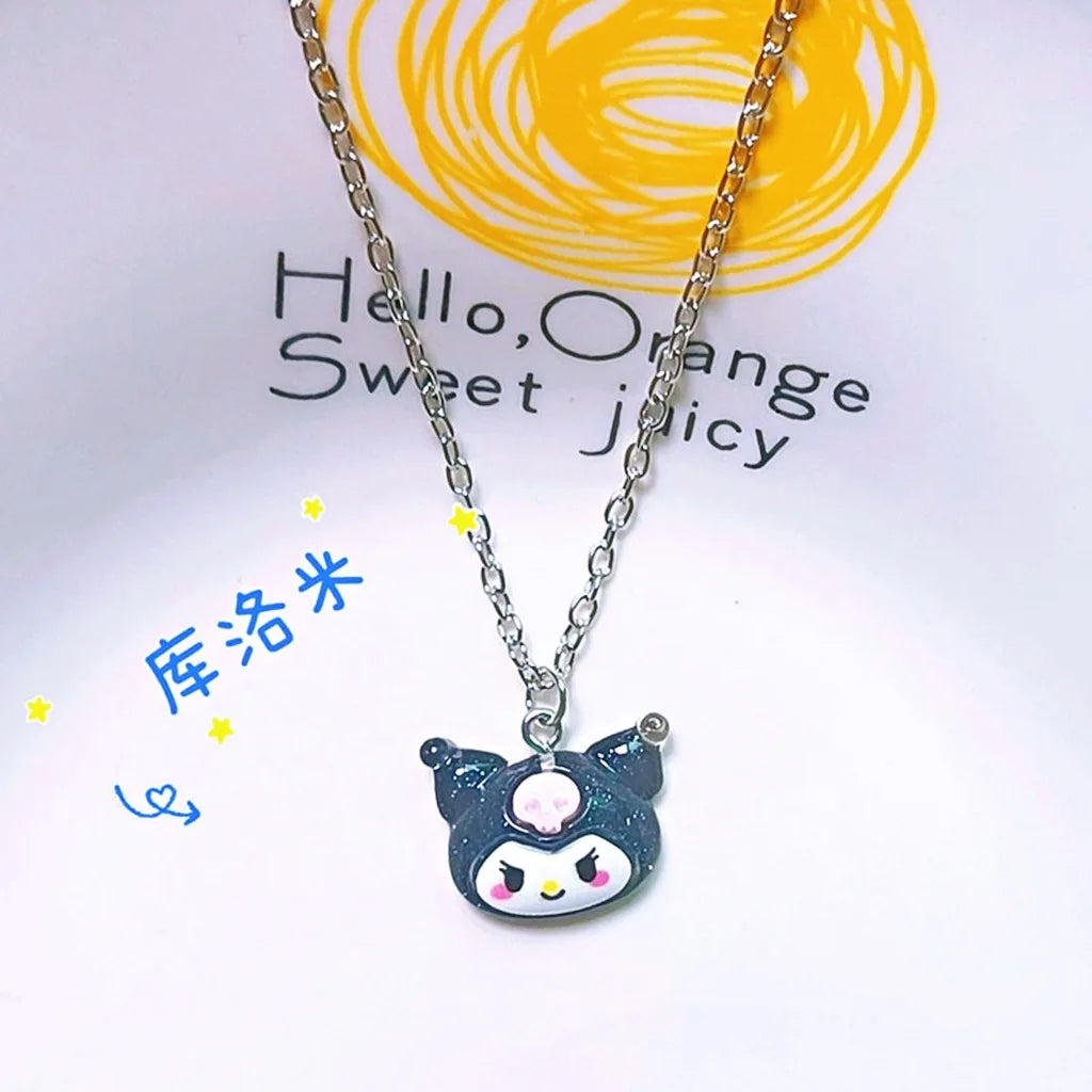 Halloween Orange Sweet Juicy Necklace - Fun & Playful Fruit Jewelry for Costume Parties, Cosplay, and Festive Accessories