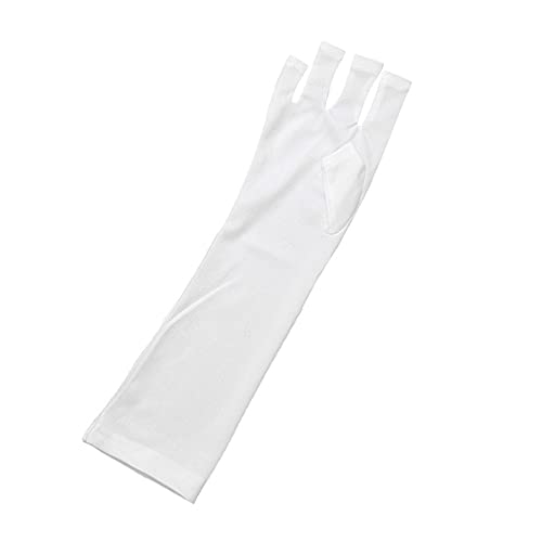 UV Protection Fingerless Gloves for Manicure - Shield Hands from UV Rays with LED Nail Polish Dryer | Perfect for Gel Nail Curing & At-Home Nail Care