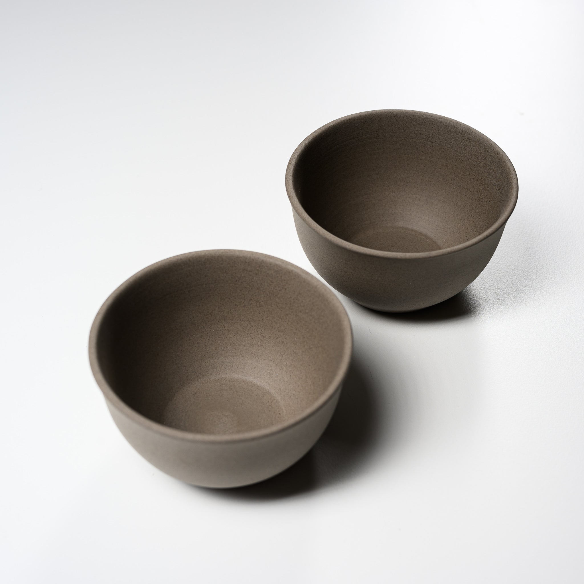 JINSUI Tokoname Ware Japanese Tea Cup Set - 2 Piece Handmade Ceramic Teacups in Elegant Grey | Perfect for Matcha, Green Tea & Herbal Tea | Ideal Gift for Tea Lovers & Zen Home Decor