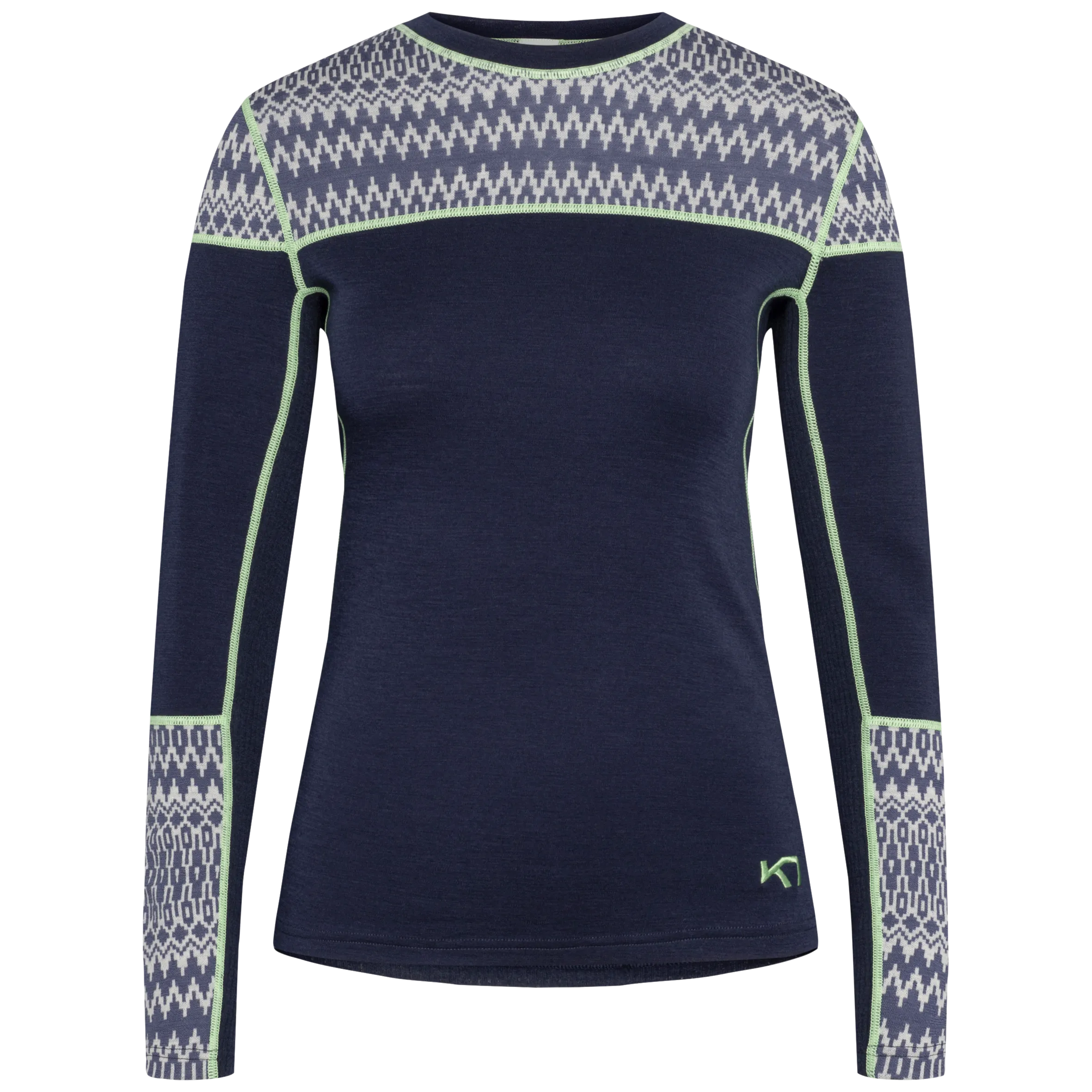Kari Traa Women's Sara Long Sleeve Thermal Base Layer Top - Moisture Wicking & Warm Winter Shirt for Skiing, Hiking & Outdoor Activities 2025