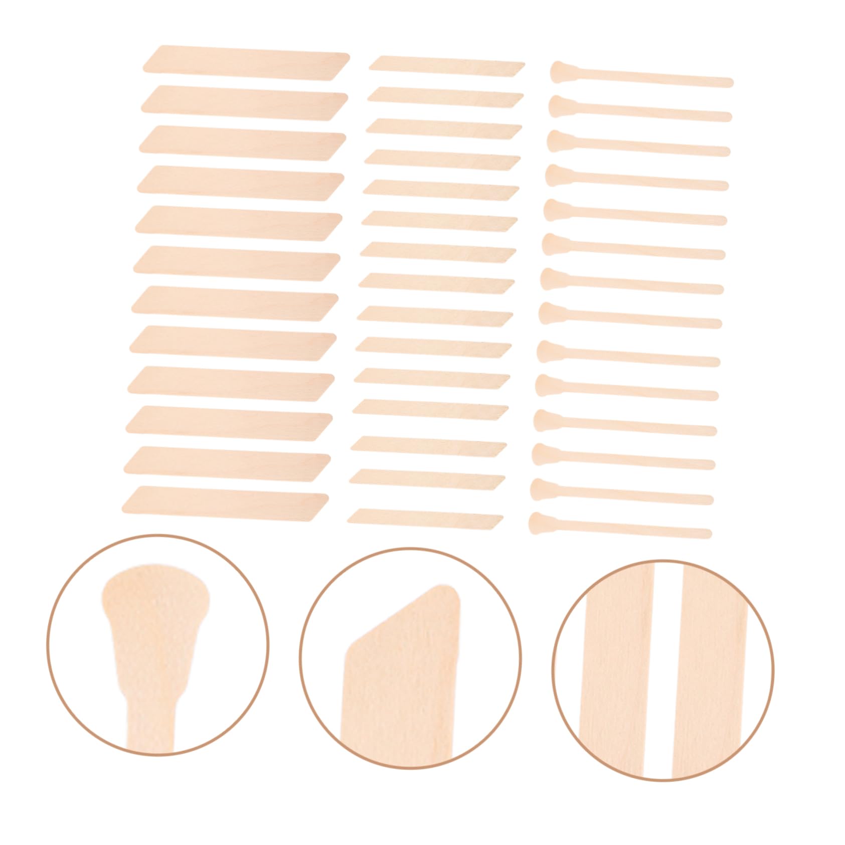 150 Pcs Body Wax Applicator Sticks for Hair Removal - Professional Waxing Sticks for Women, Bikini, Face & Leg Hair - Ideal for At-Home Waxing & Salon Use