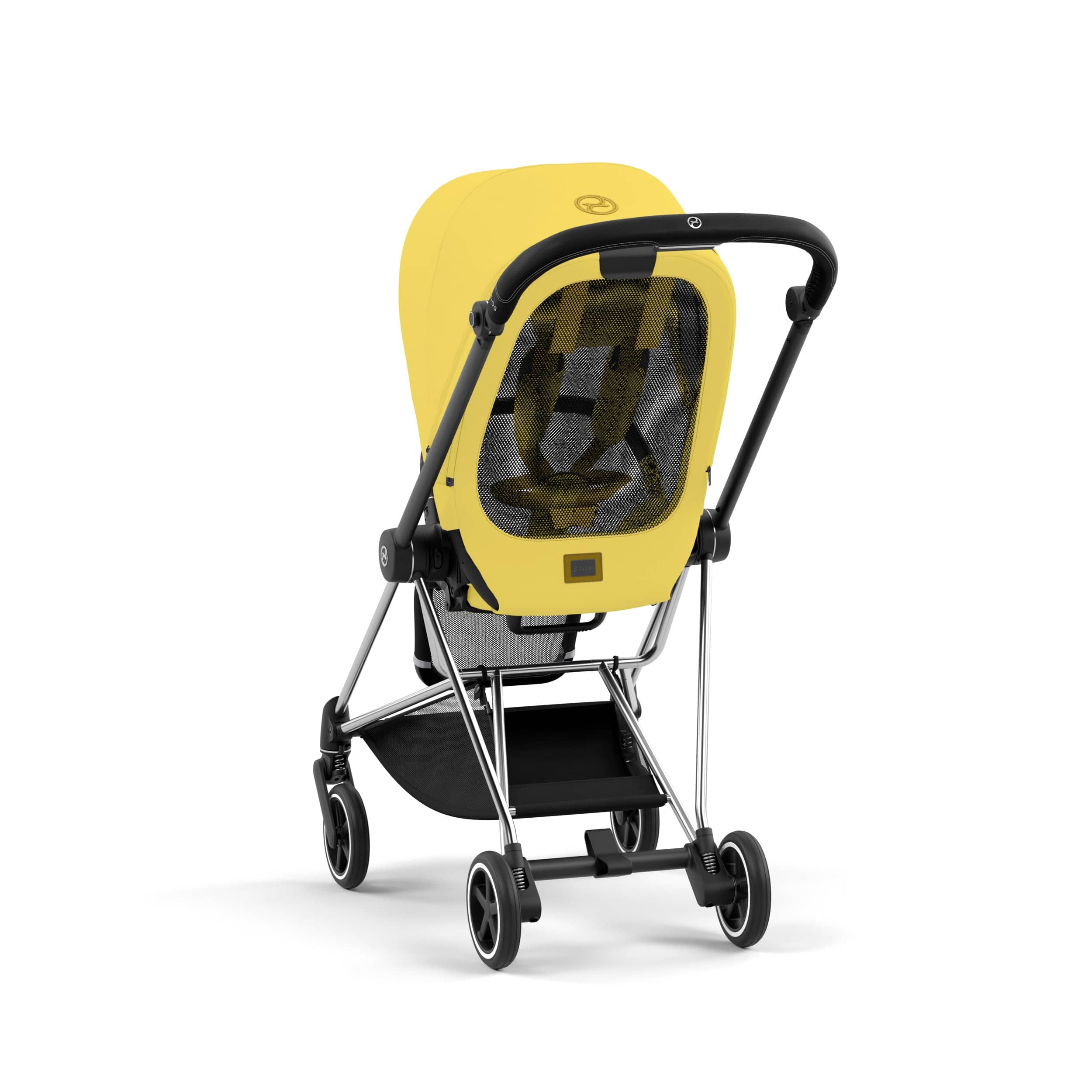 Cybex Mios 3 Complete Stroller - Lightweight Compact Baby Stroller with Reversible Seat, Chrome/Black | Perfect for City Travel & Everyday Use