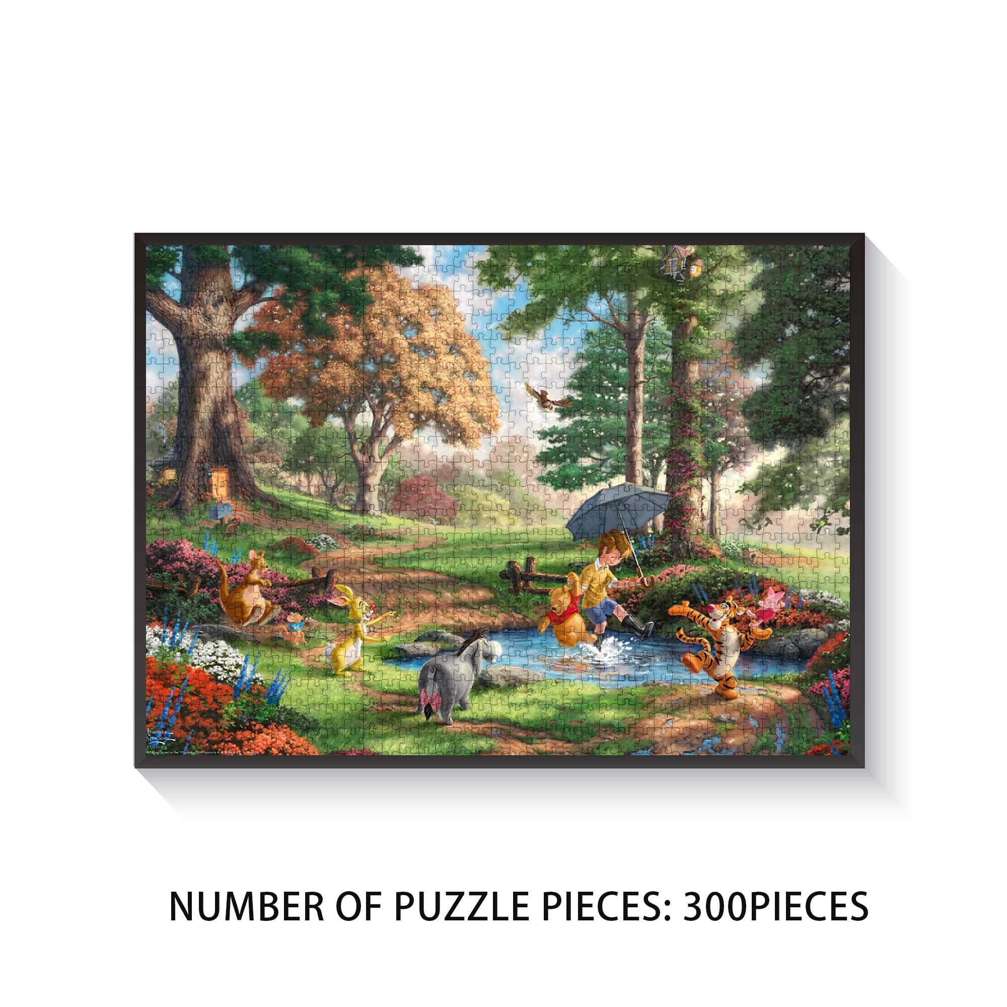 Turani 300-Piece Wooden Jigsaw Puzzle for Adults - Challenging Brain Teaser & Home Decor - Perfect for Family Game Night, Stress Relief & Wall Art Display