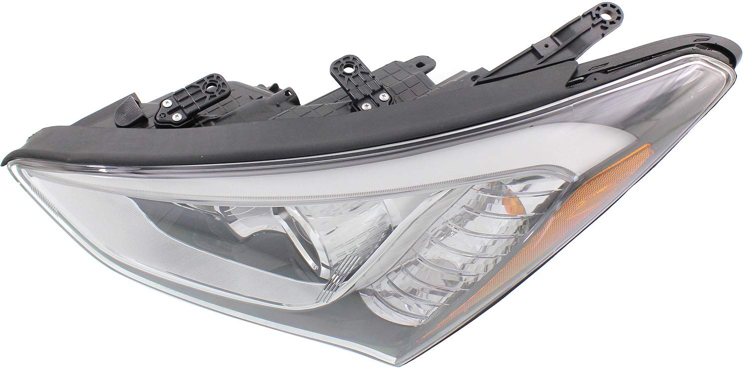 2013-2016 Hyundai Santa FE LED Headlight Assembly - Left Side (LH) Replacement for Improved Night Visibility - Perfect for Off-Roading & Daily Commuting