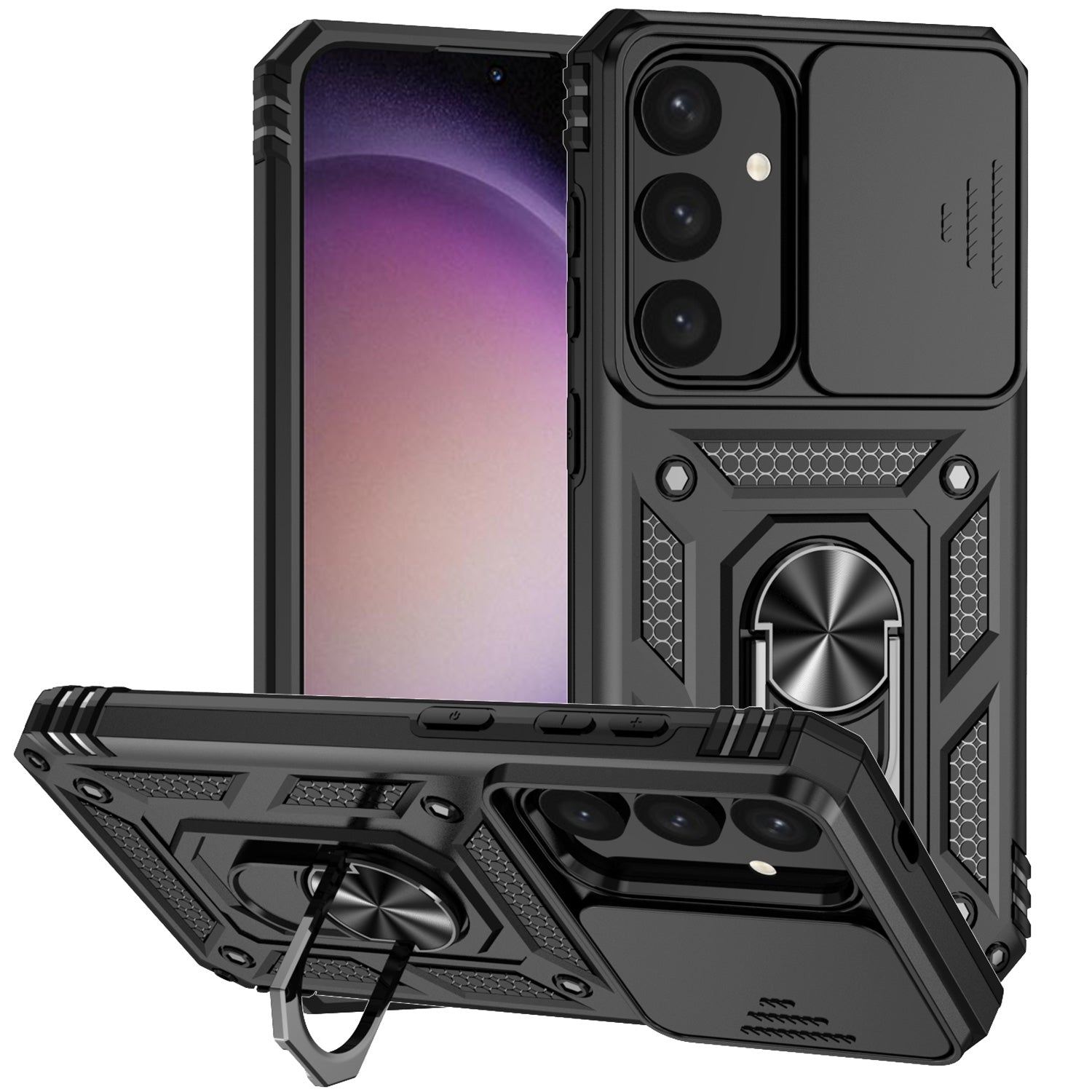 Premium Shockproof Case for Samsung Galaxy S25 Plus - Slim Protective Cover with Military-Grade Drop Protection - Perfect for Work, Travel & Outdoor Activities