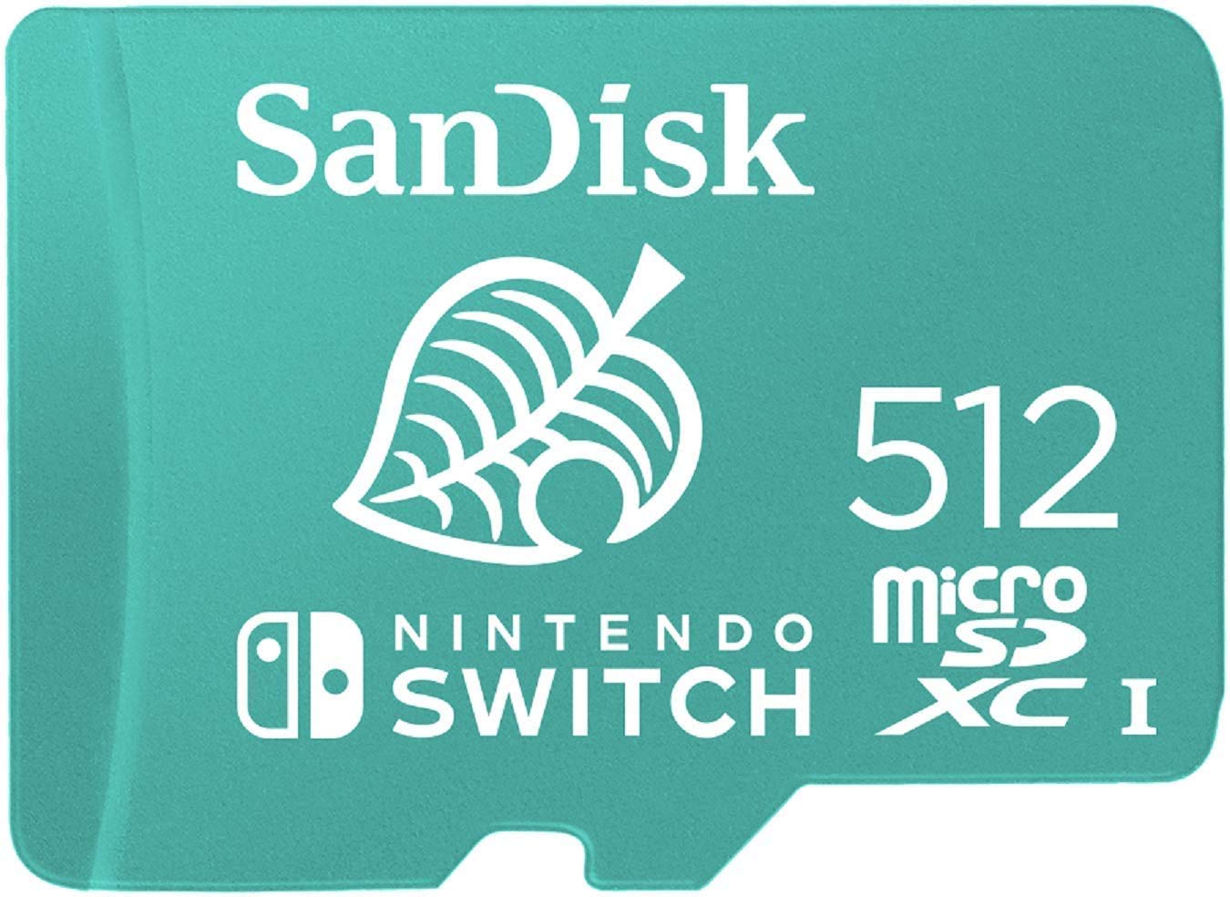 SanDisk 512GB MicroSDXC Card for Nintendo Switch & Switch Lite - High-Speed Memory Card with Adapter (SDSQXAO-512G-GNCZN) - Perfect for Gaming, 4K Video & Mobile Storage Expansion