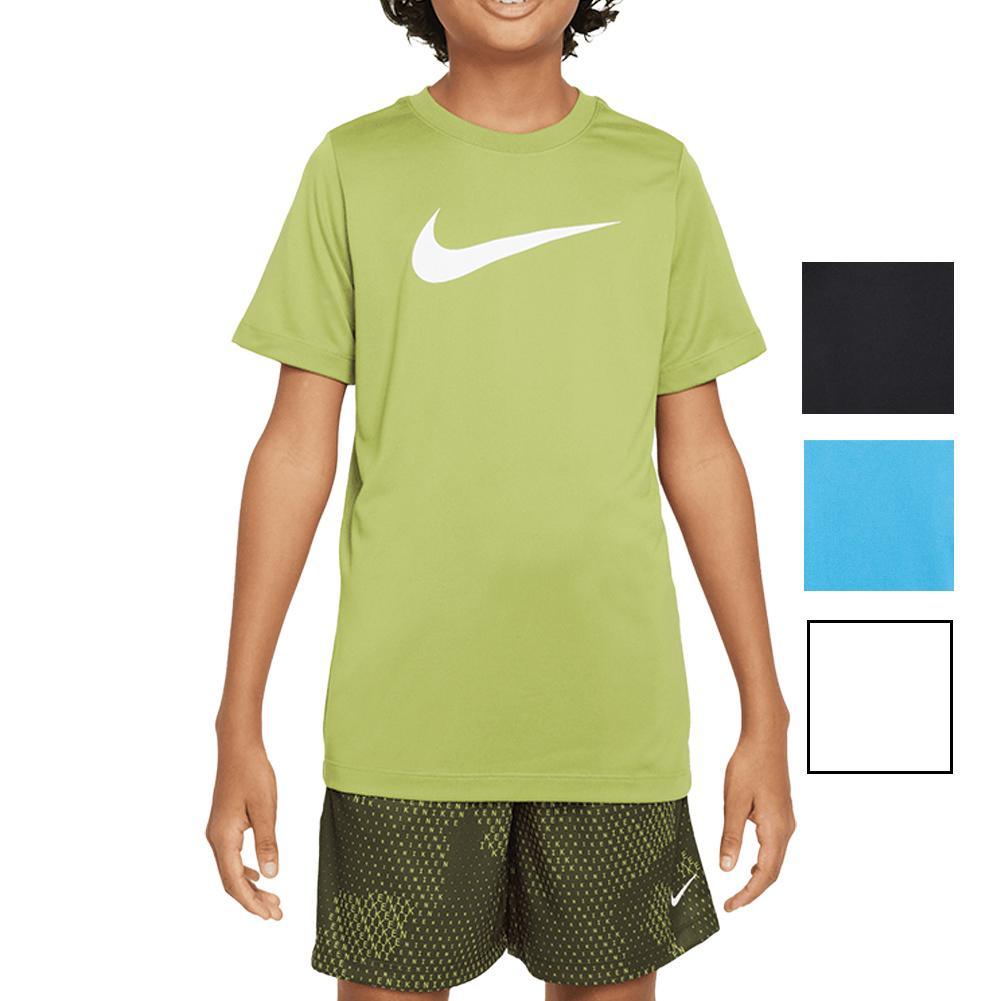 Boys' Dri-Fit Legend T-Shirt - Moisture-Wicking Activewear for Sports & Play | Perfect for Soccer, Basketball & Outdoor Activities
