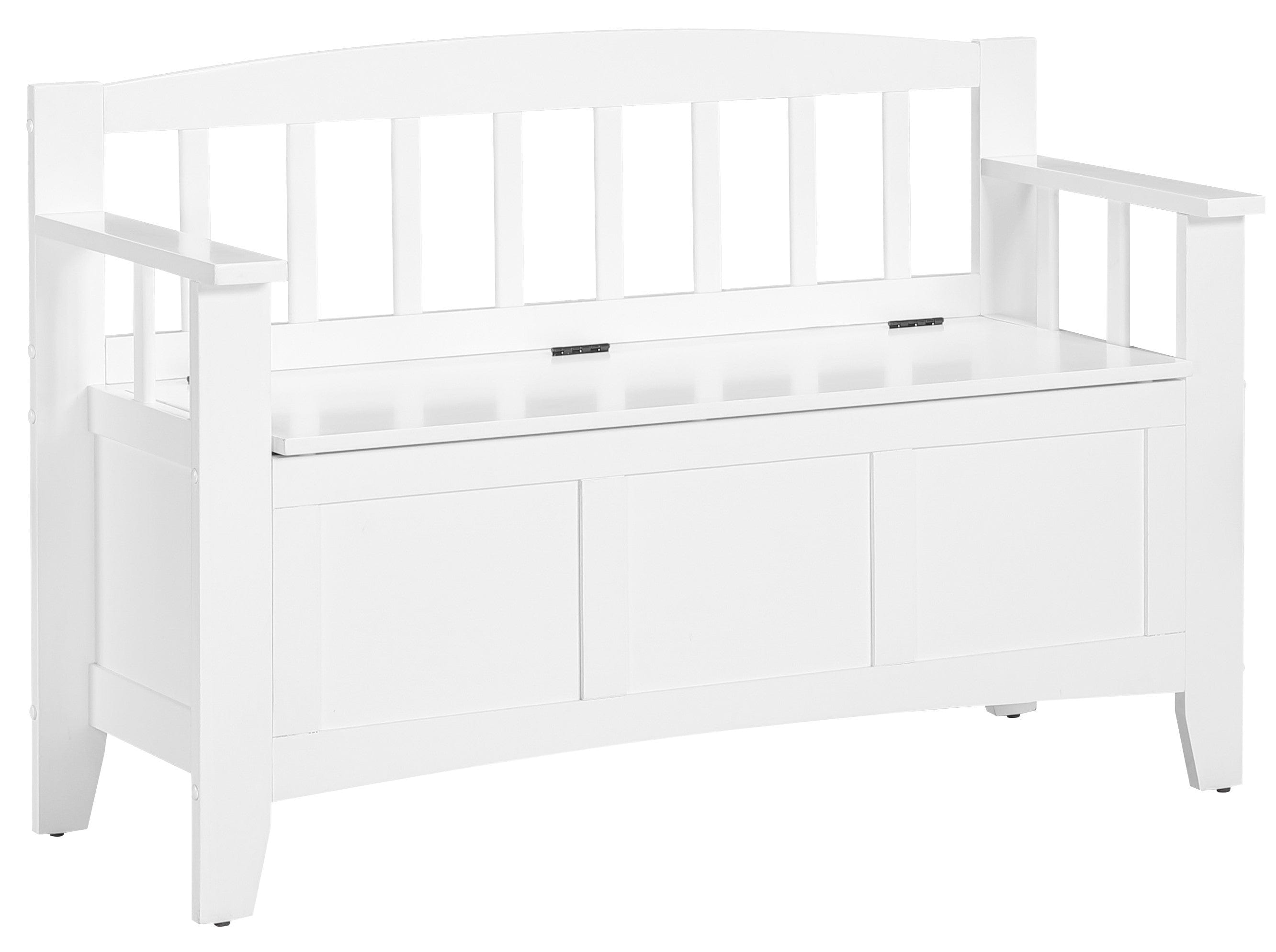 OSP Designs Metro Entryway Wooden Bench [MET41] - Stylish & Durable Hallway Seating for Home, Office, or Mudroom Organization
