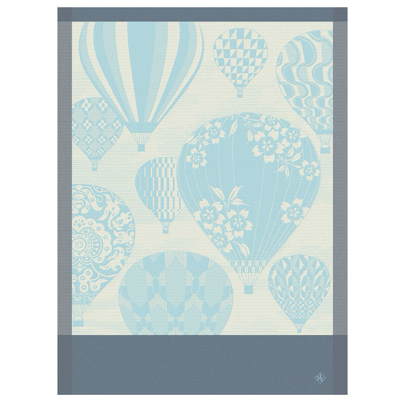 Premium Cappadocia Blue Tea Towel Set - Soft, Absorbent & Stylish Kitchen Towels for Drying Dishes, Decor & Gift Giving - Perfect for Home, Kitchen & Coffee Shops