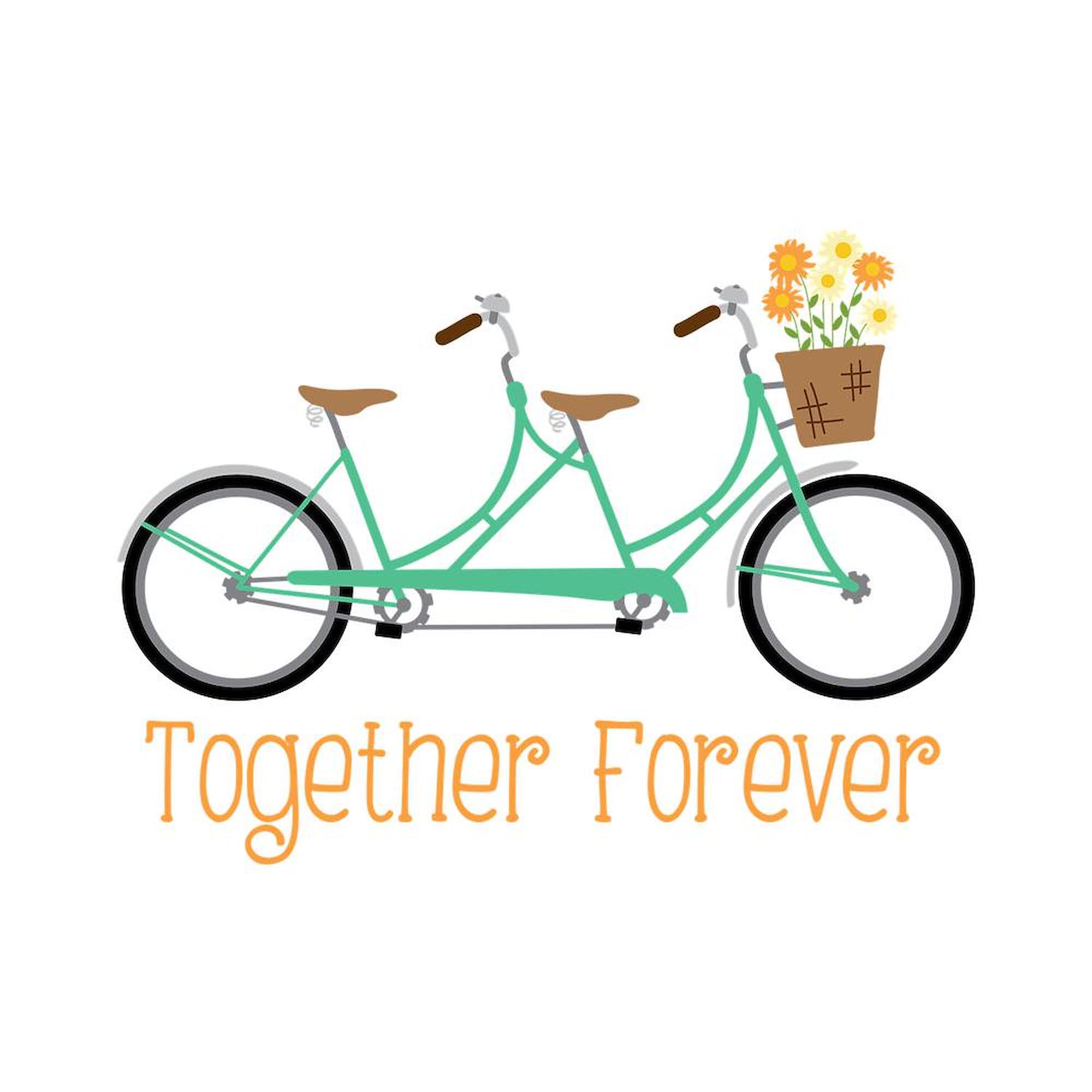 Together Forever Ceramic Coffee Mug 11 oz (325 ml) - Perfect for Couples, Anniversaries & Romantic Gifts - Ideal for Coffee, Tea & Hot Drinks at Home or Office