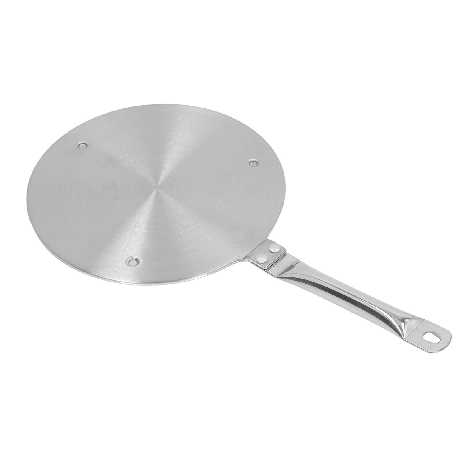 Stainless Steel Heat Diffuser Plate for Induction Cooktops - 8.46 Inch Gas & Electric Stove Adapter with Ergonomic Handle - Perfect for Even Cooking, Simmering & Preventing Burned Food