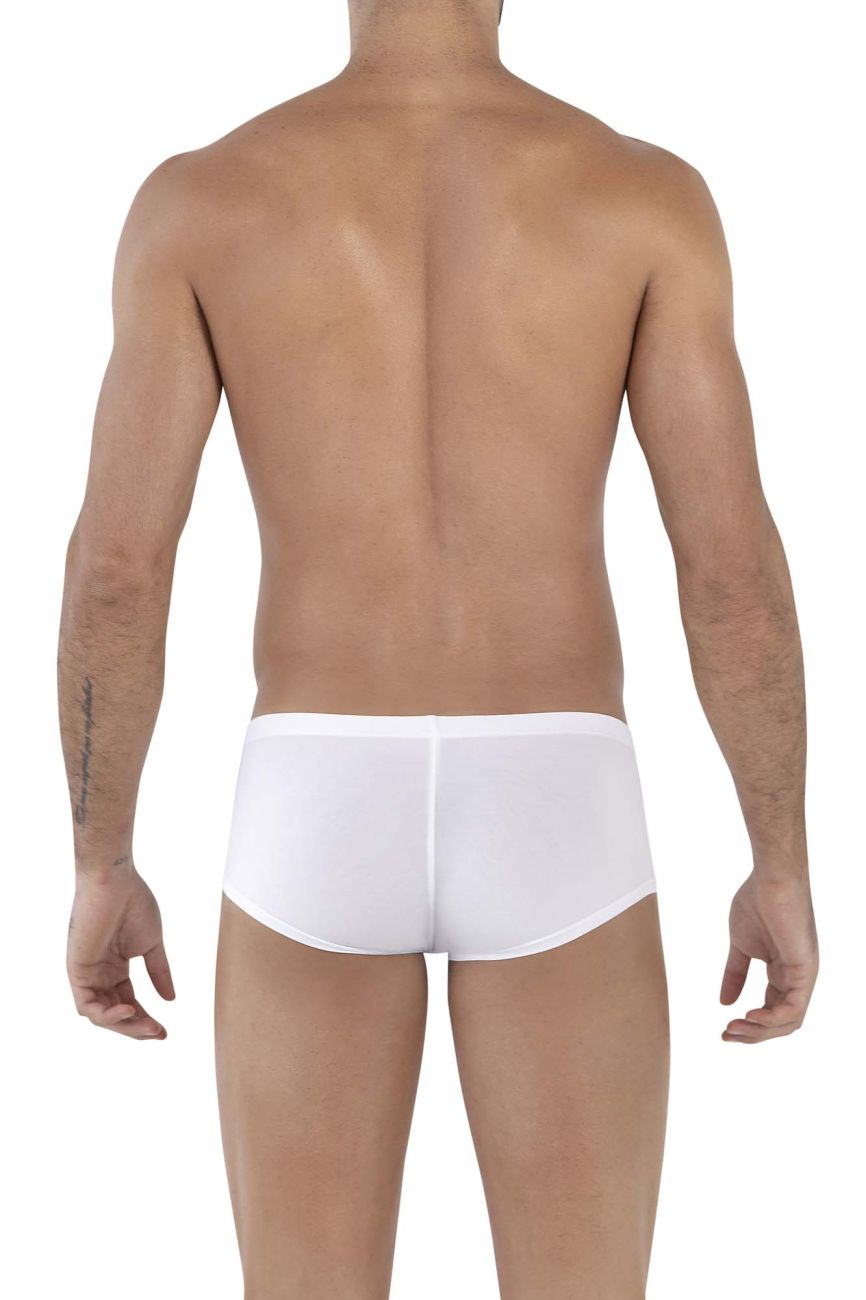 Premium Australian Latin Trunks - Soft Cotton Underwear for Men, 3-Pack (White, Black, Gray) | Comfortable & Breathable for Daily Wear, Gym & Swimming