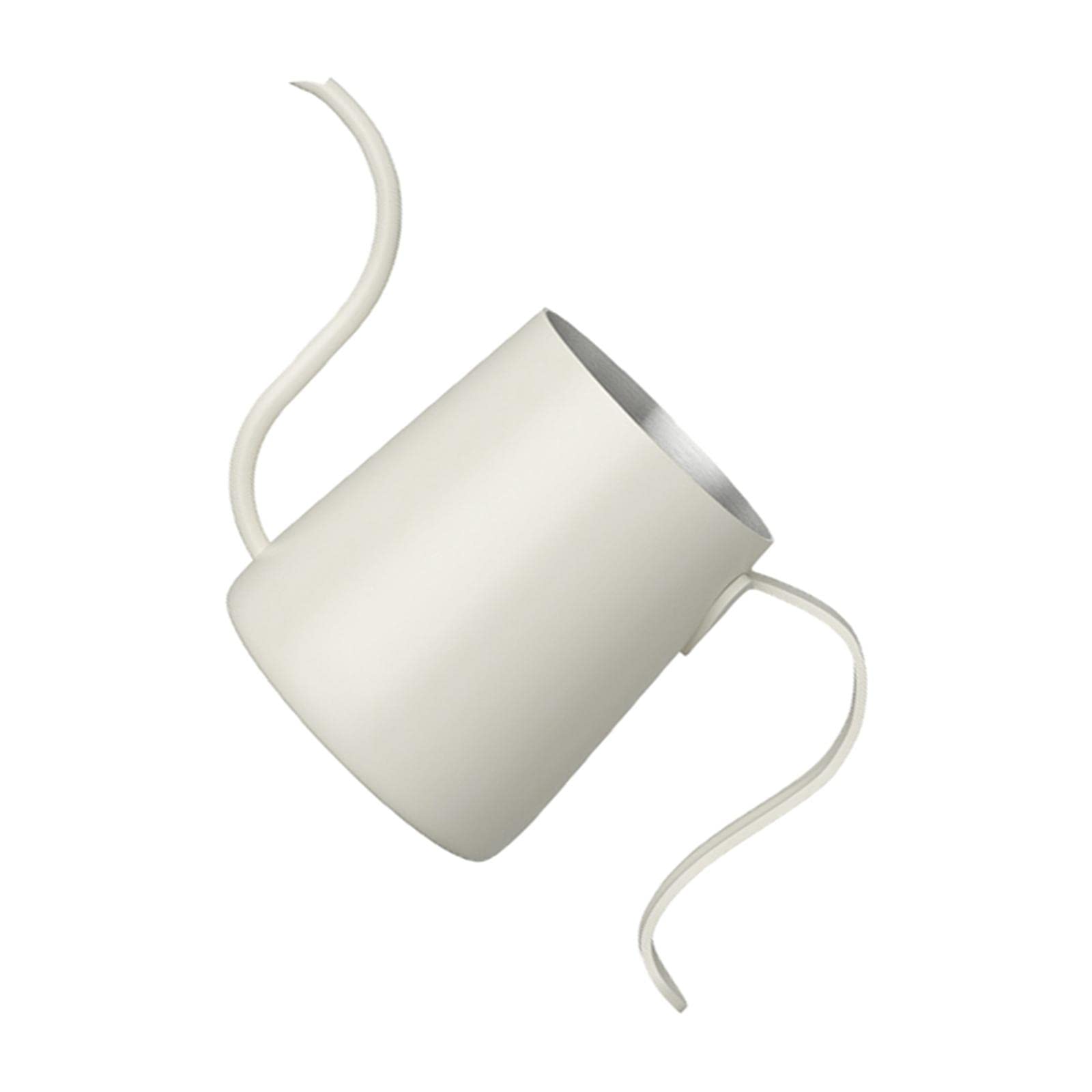Premium Gooseneck Coffee Kettle - Hand Drip Coffee & Tea Pour Over Pot with Precision Spout for Pour Over, Chemex, V60 & French Press - Perfect for Home, Office, Cafe & Barista Gifts (Beige) - Ideal for Specialty Coffee Brewing & Tea Ceremonies
