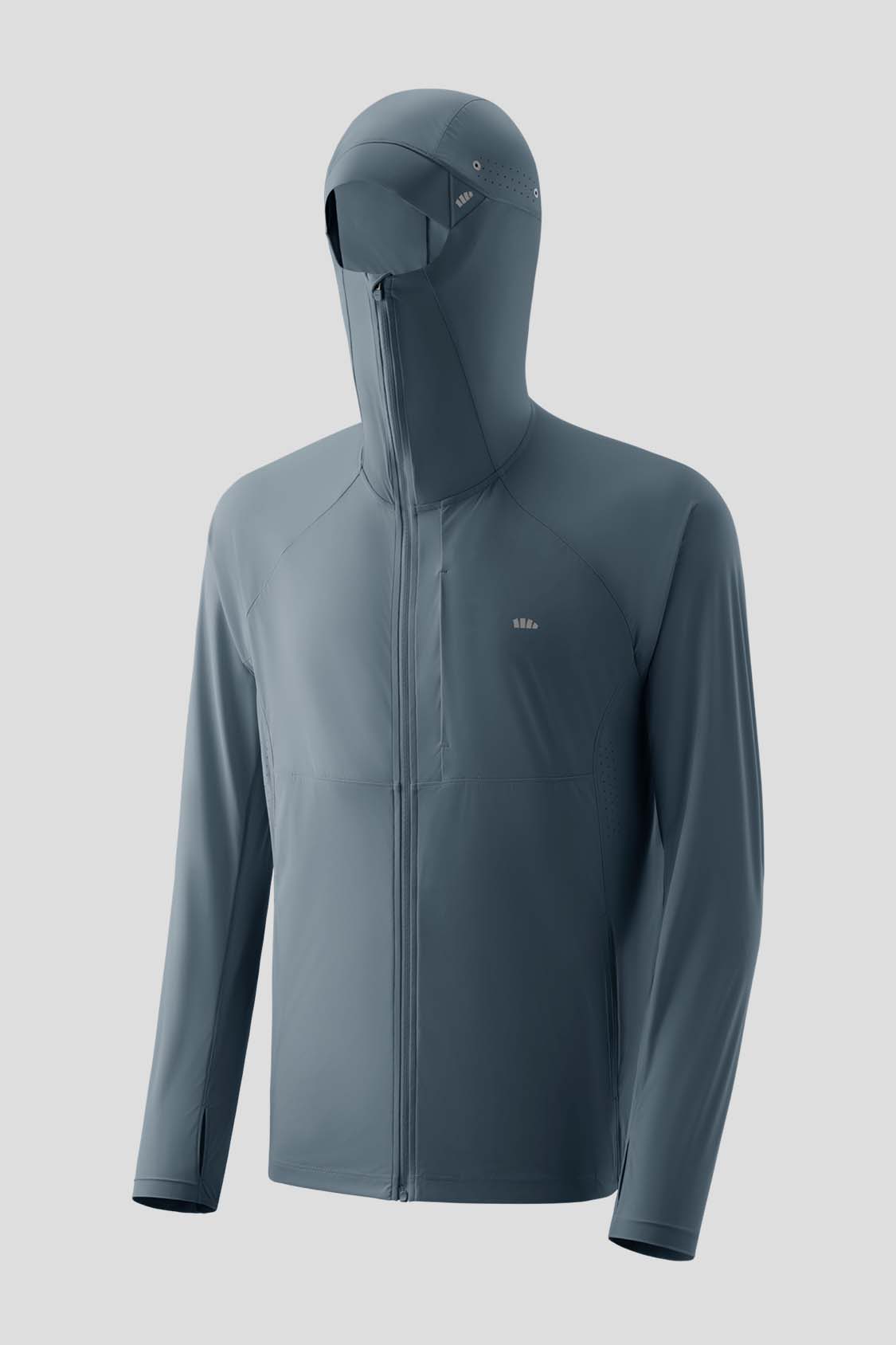 Aero Men's Ultra Light Cooling Sports Sun Jacket UPF100+ - Breathable Sun Protection for Running, Hiking & Outdoor Activities
