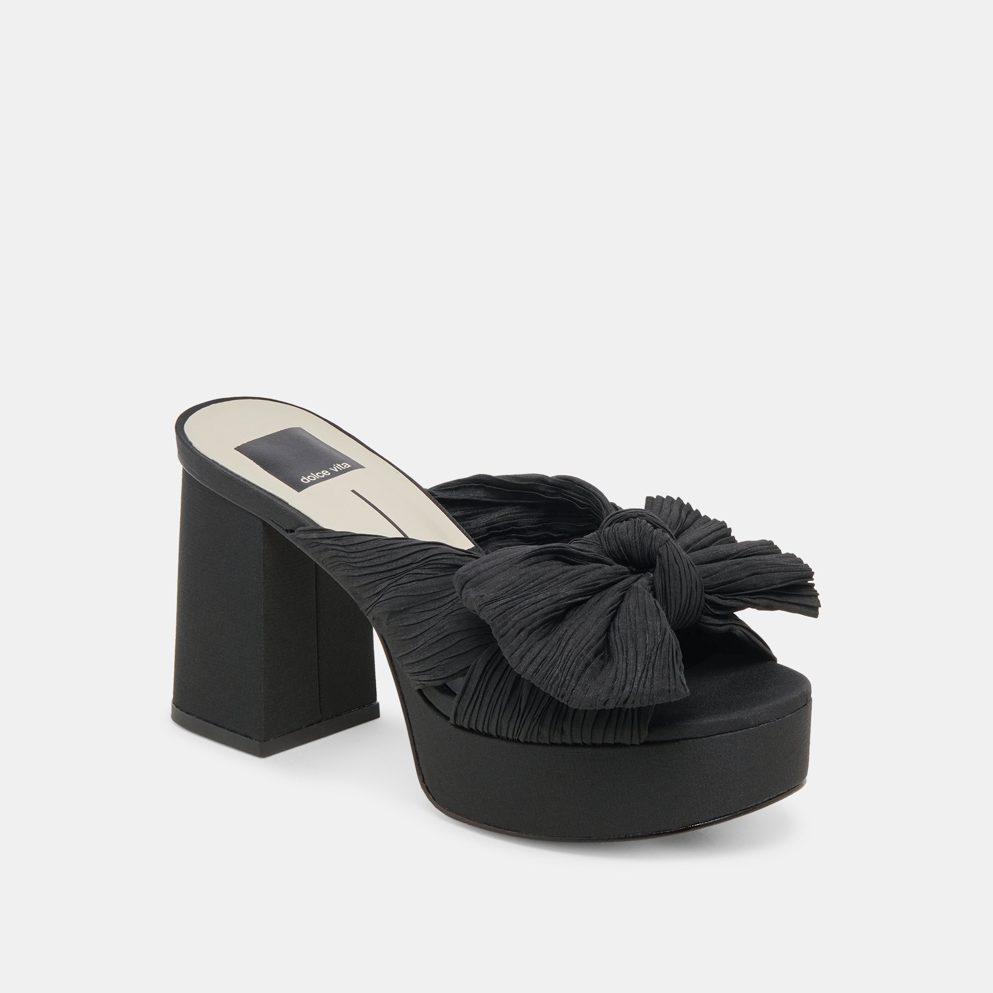 BLARE High Heels for Women - Onyx Satin Stiletto Pumps - Elegant Dress Shoes for Parties, Weddings & Evening Events