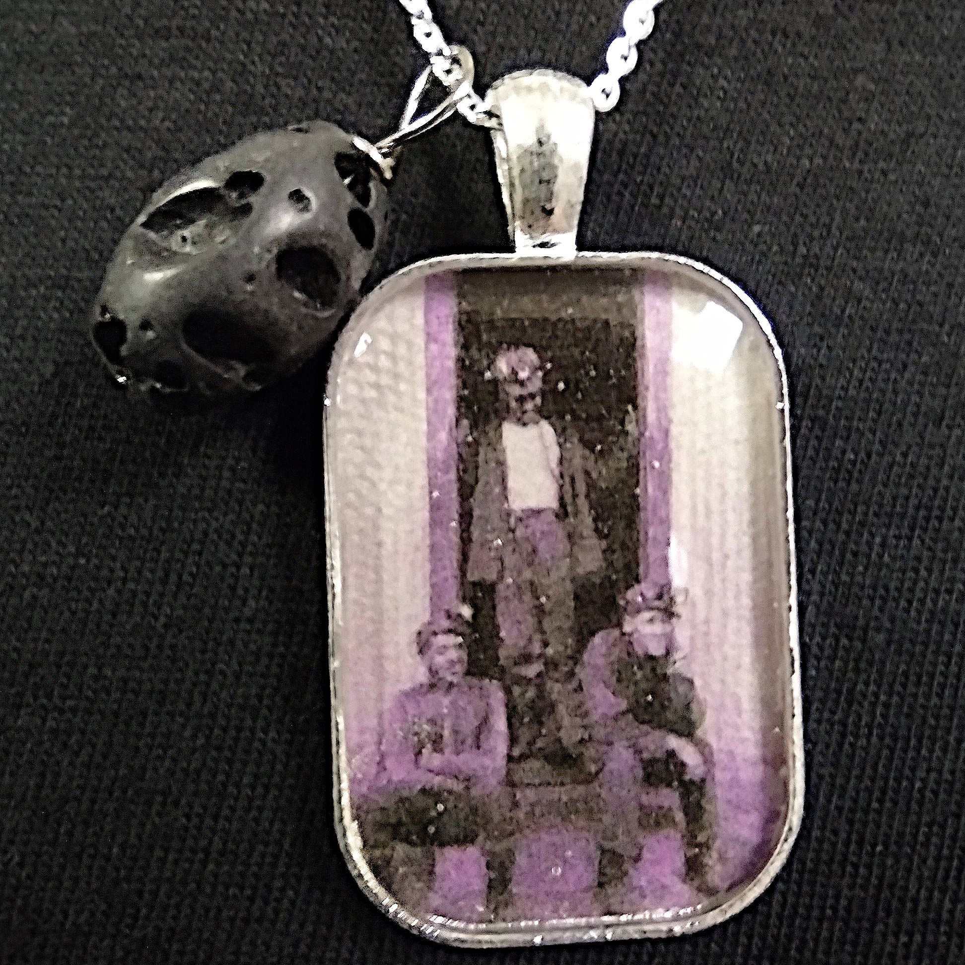 Miners at the Lamp House Necklace - Vintage Mining Inspired Jewelry for Women, Unique Handmade Pendant Necklace | Perfect for Gifts, Casual Wear & Themed Events
