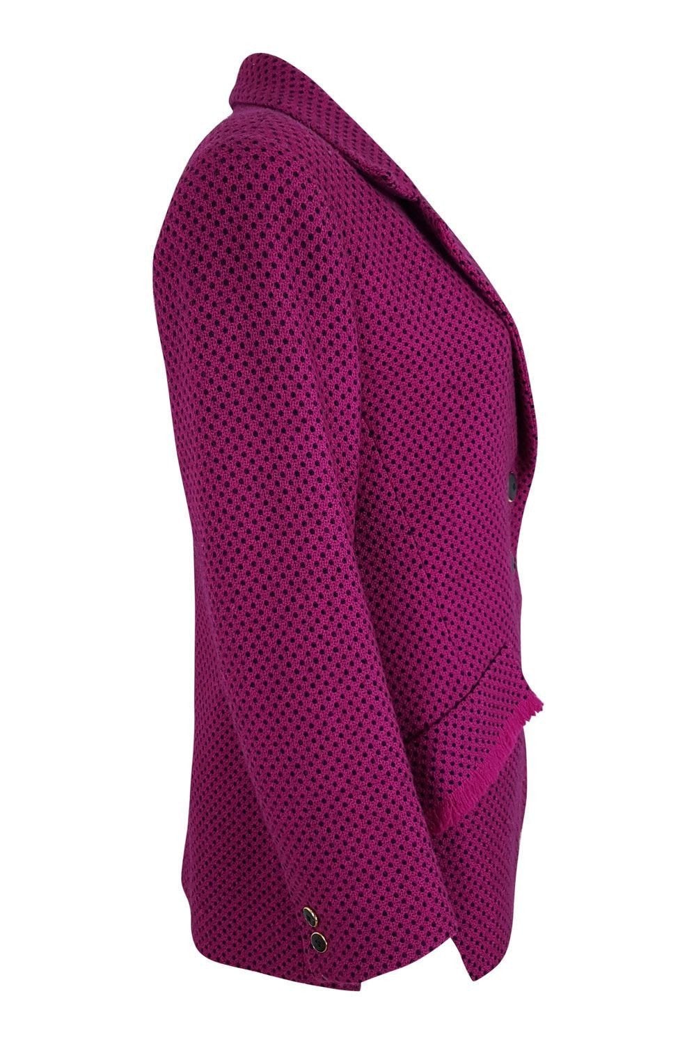 JW Anderson Pink Wool Jacket - Women's UK Size 12 | Early Collection by Jonathan Anderson | Perfect for Fall Fashion & Office Wear