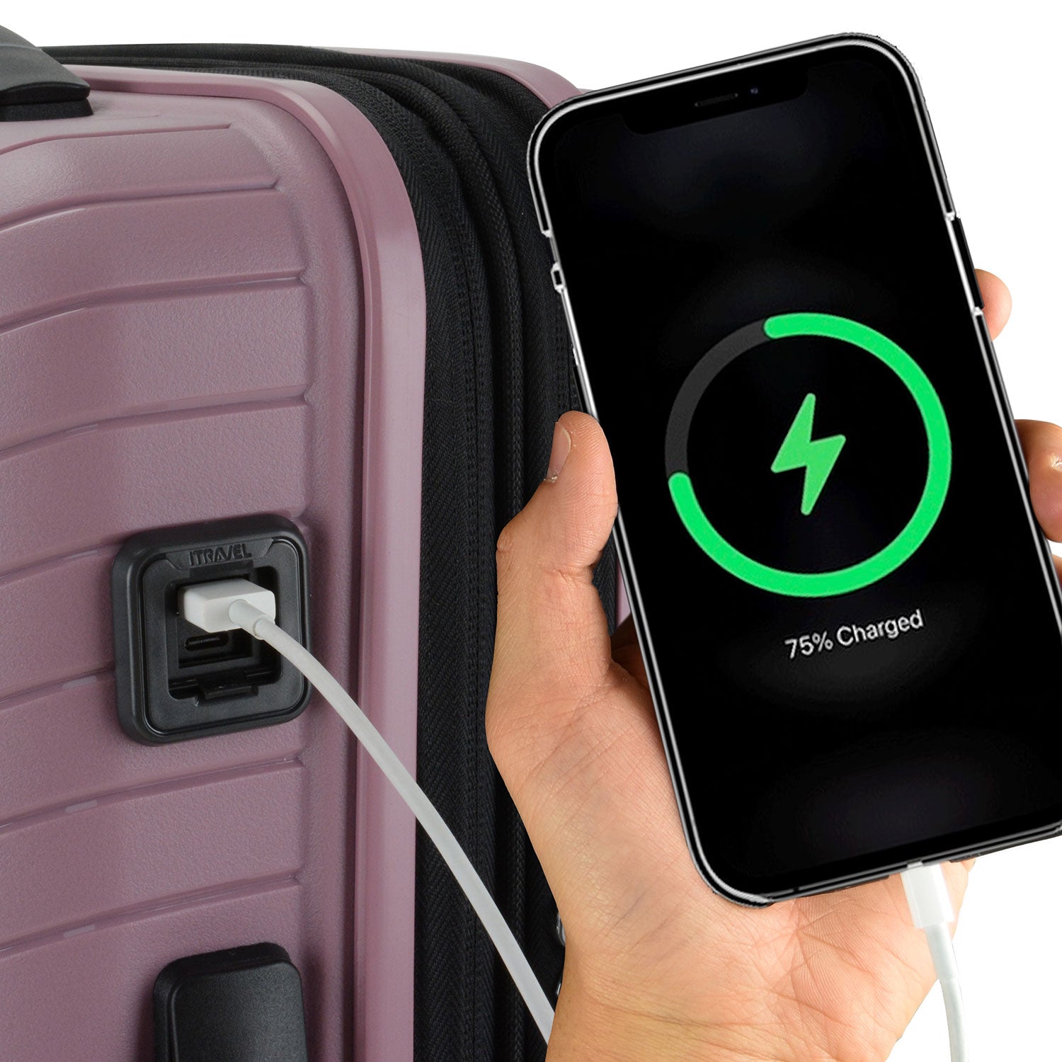Vale 3-Piece Luggage Set with Spinner Wheels - Lightweight Expandable Suitcase for Travel, Carry-On & Checked Bag - Perfect for Business Trips, Vacations & Family Holidays