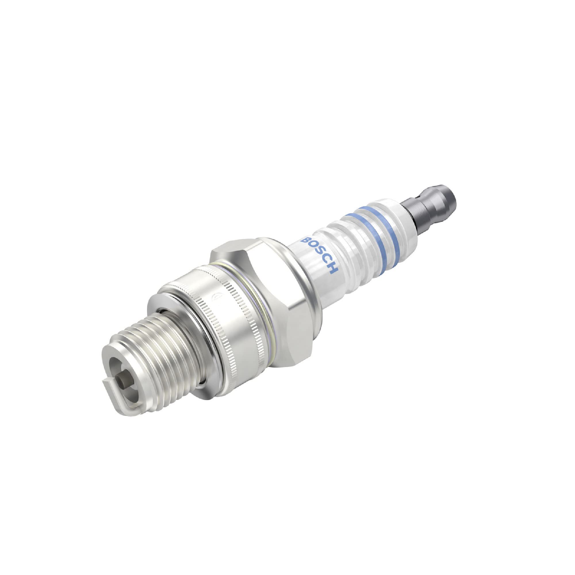 Bosch WR7AC (607) Spark Plug - High Performance Ignition Plug for Gardening & Forestry Equipment - 1 Piece - Ideal for Lawn Mowers, Chainsaws & Outdoor Power Tools