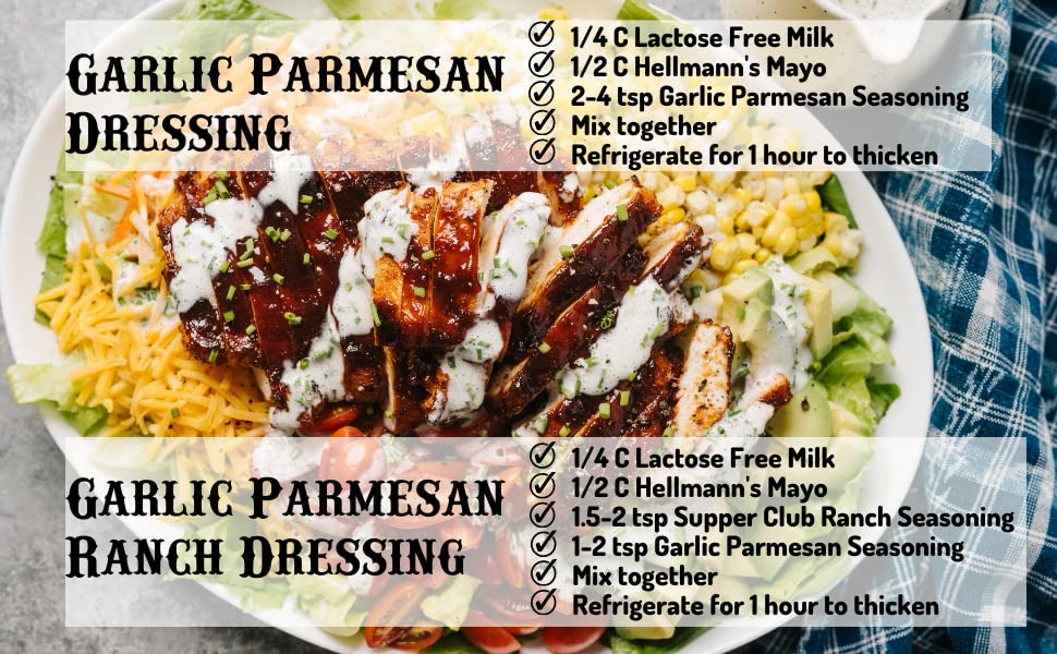 Smoke n Sanity Garlic Parmesan Seasoning - Monash Certified Low FODMAP, Gluten Free & Sensitive Stomach Friendly - 4.0 oz Shaker - Perfect for Pasta, Pizza & Low FODMAP Diet Cooking