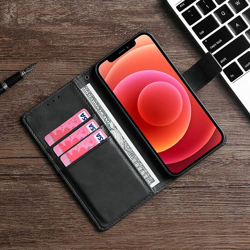 Premium Flip Case for NUU Mobile X6+Plus & S6003L - Leather Phone Cover with Card Holder & Kickstand | Perfect for Work, Travel, and Daily Protection