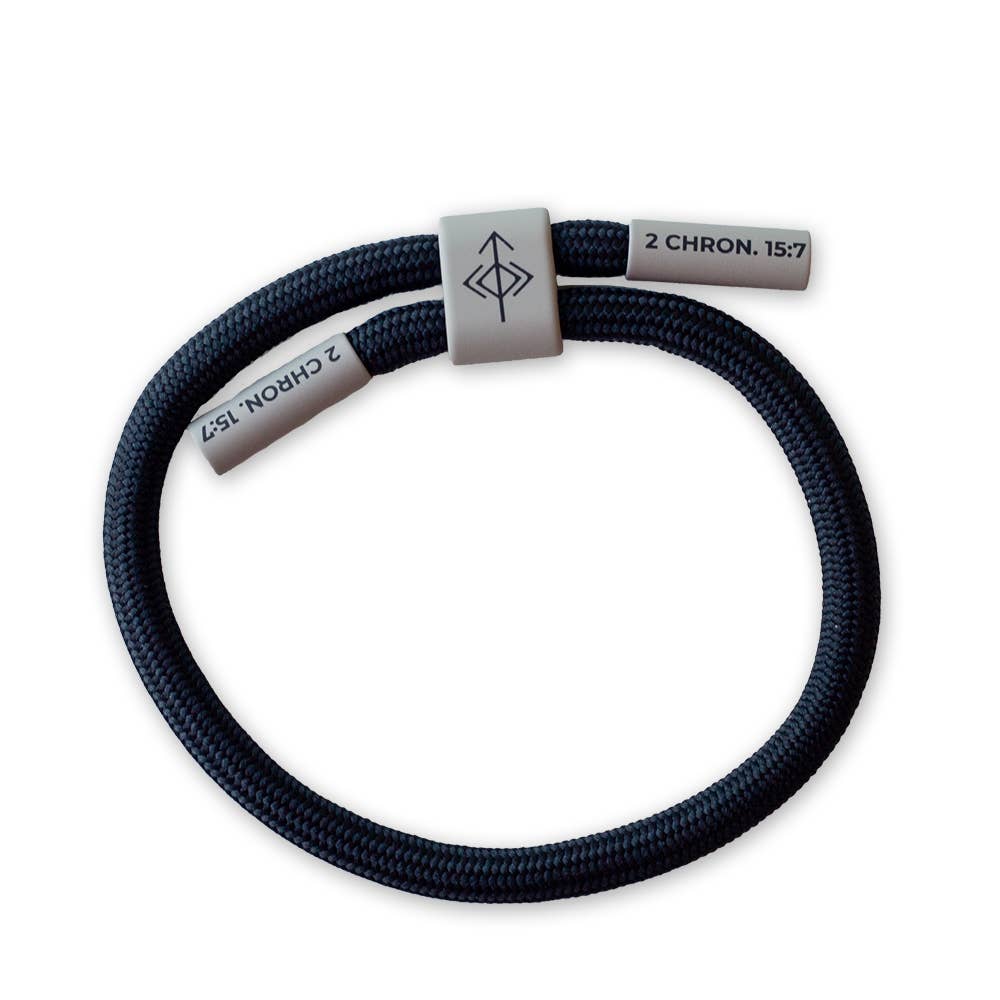 Don't Give Up Christian Cord Bracelet - Inspirational Faith Jewelry for Men & Women - Perfect for Daily Wear, Gifts & Spiritual Encouragement