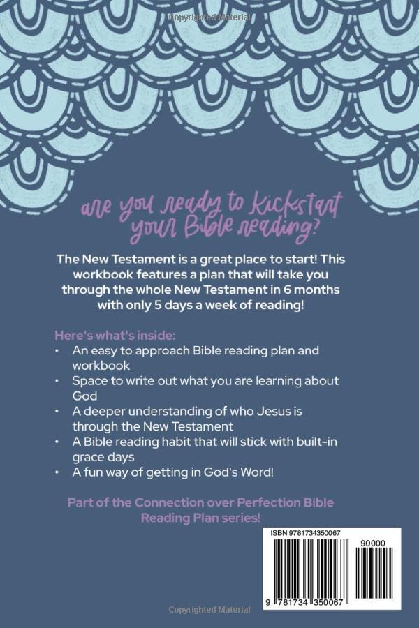6-Month New Testament Bible Reading Plan & Workbook - 5 Days a Week Devotional Guide to Deepen Your Relationship With God | Perfect for Personal Bible Study, Small Groups & Spiritual Growth