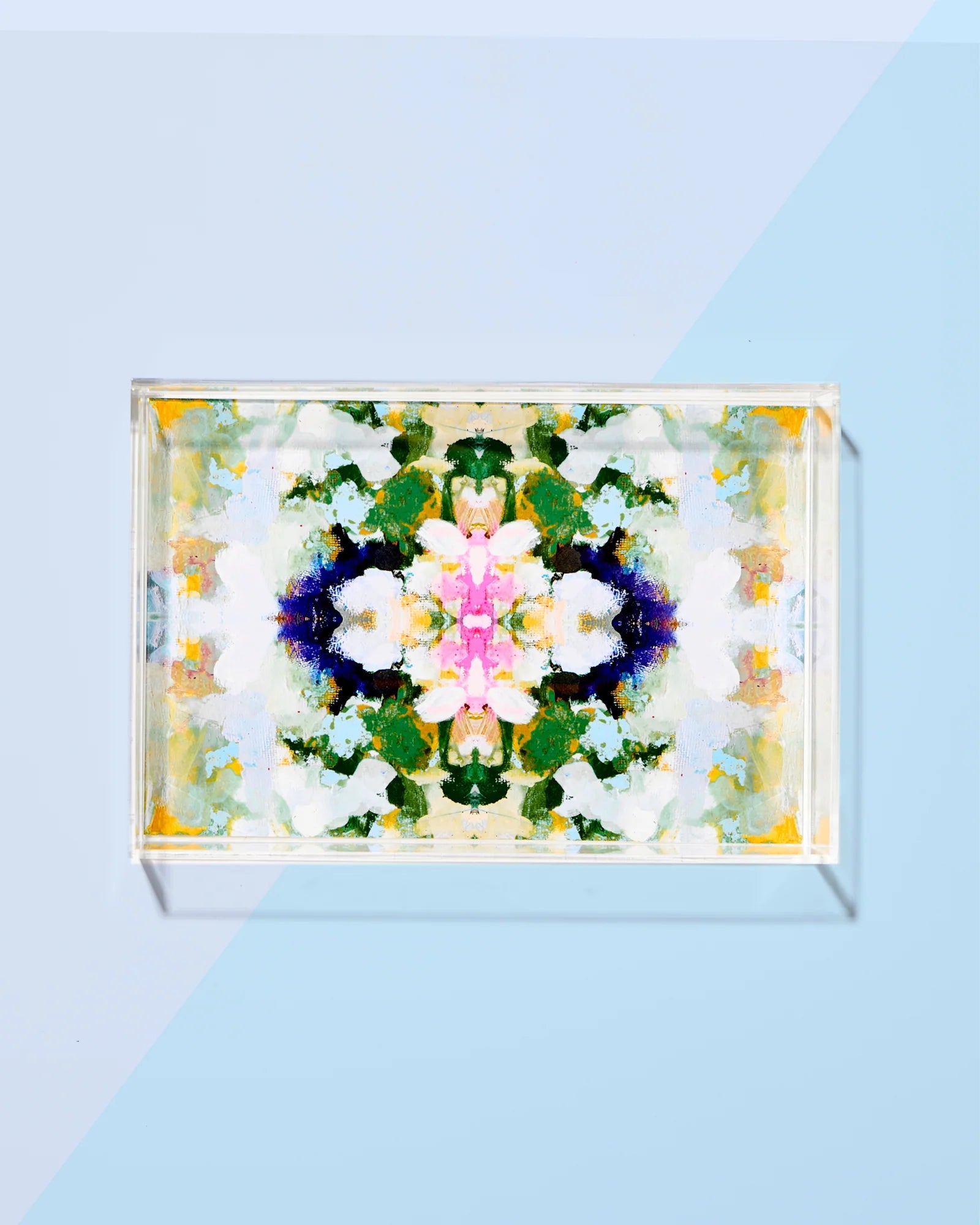 Stylish Acrylic Small Tray - Perfect for Jewelry, Keys & Makeup Organization | Durable & Lightweight for Home, Office & Bathroom Use
