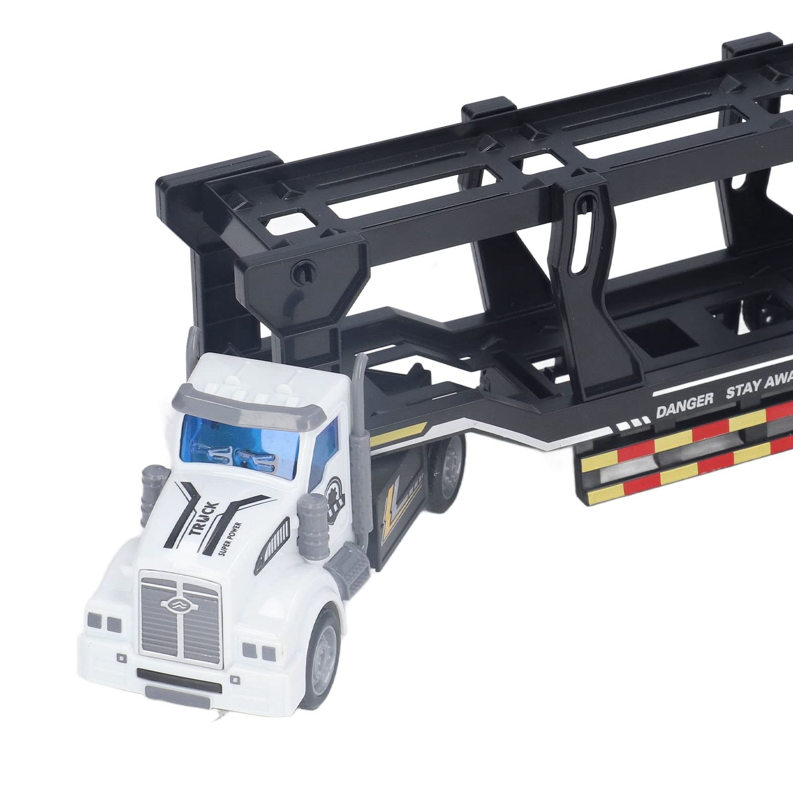 1:48 Scale Durable Container Truck Toy with Open Tailgate - Realistic Model for Kids 3+ Years Old - Perfect for Outdoor Play, Collecting & Gift Giving