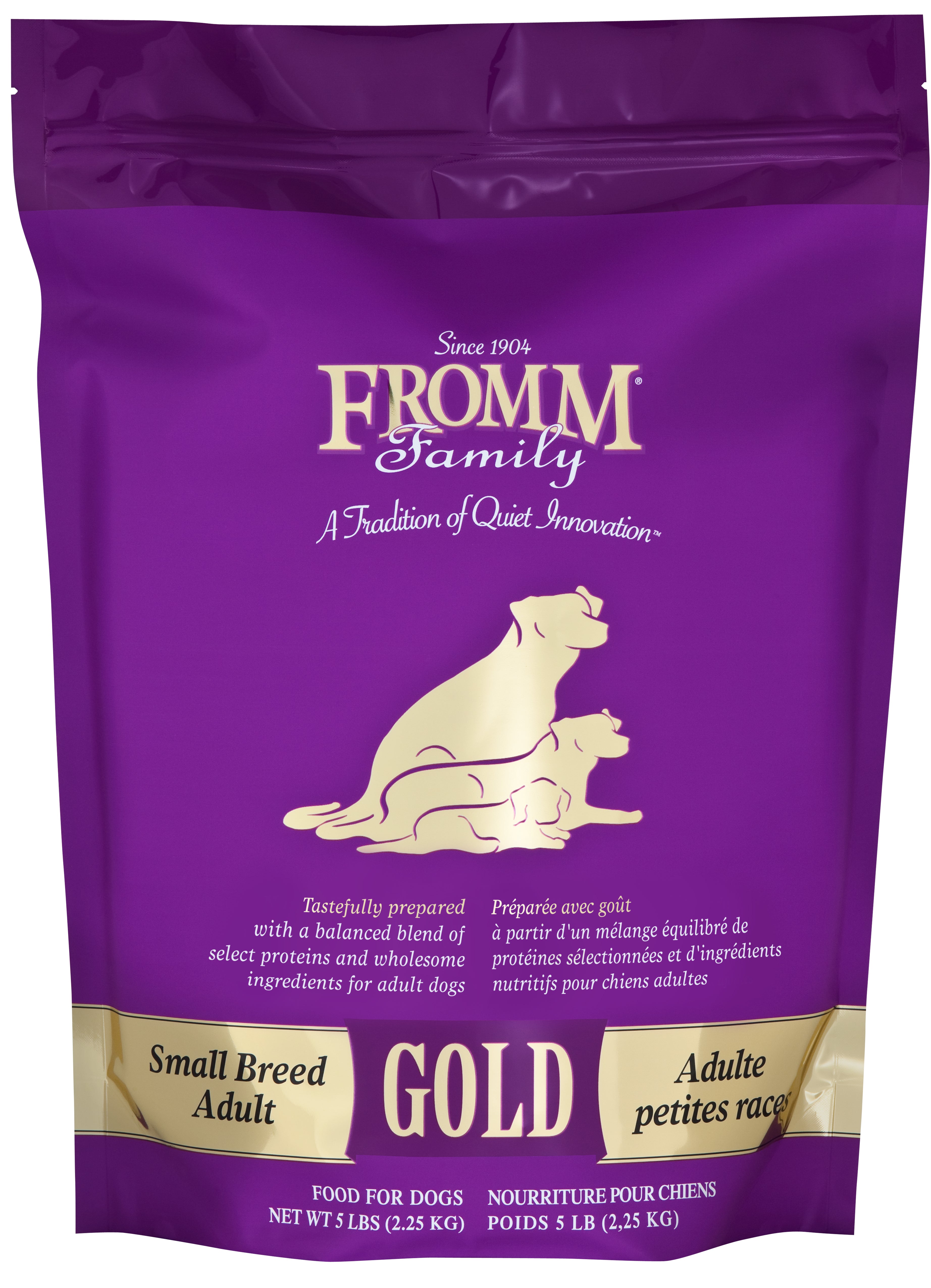 Fromm Gold Grain-Free Dry Dog Food for Small Breeds - High Protein, Digestible & Healthy Kibble for Puppies & Adult Dogs - Perfect for Home, Travel & Outdoor Adventures