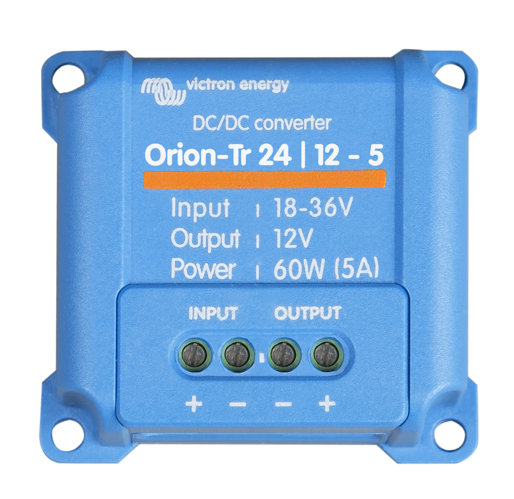 Orion Tr Non-Isolated 24V to 12V 60W DC-DC Power Converter - Ideal for Automotive, Marine & Off-Grid Power Systems