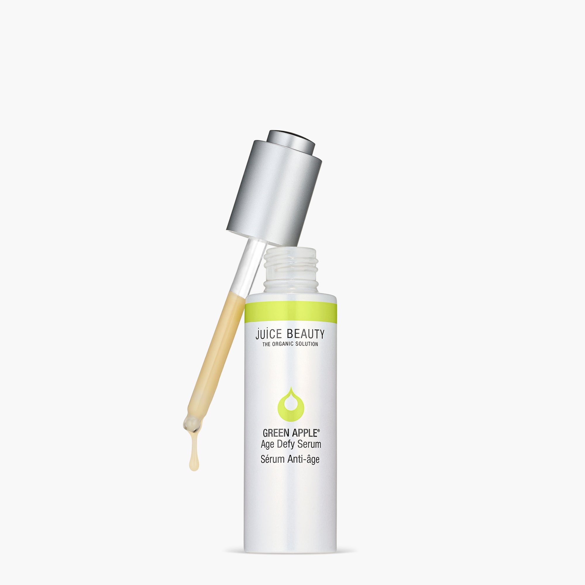 Green Apple Age Defy Serum - Anti-Aging Face Serum with Vitamin C & Hyaluronic Acid | Brightening & Hydrating Skincare for Women | Perfect for Daily Routine & Night Care