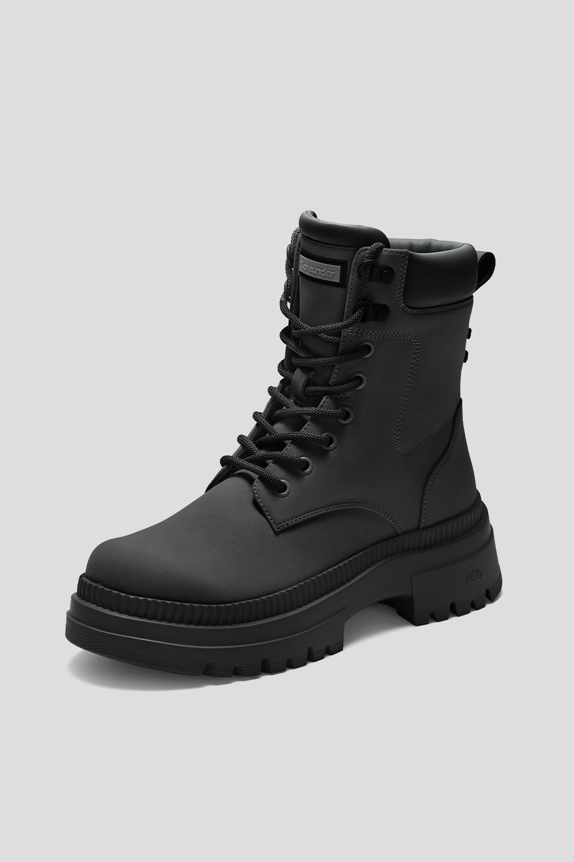 Women's Lightweight Soft Platform Martin Boots - Comfortable & Stylish Ankle Boots for Everyday Wear, Walking & Casual Outfits