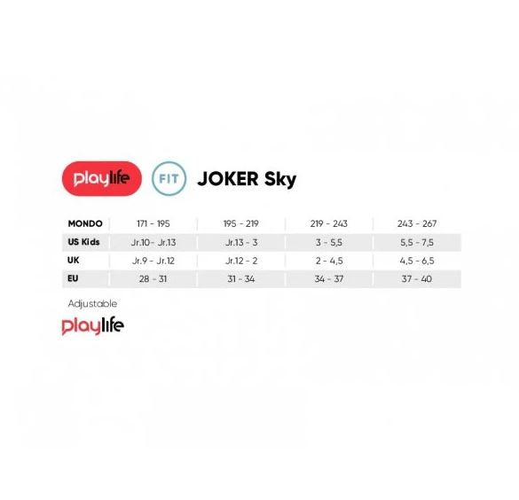 Playlife Joker Yellow Adjustable Inline Skates for Adults & Kids - Comfortable Rollerblades with Brake for Outdoor Fitness, Street Skating & Fun Family Activities