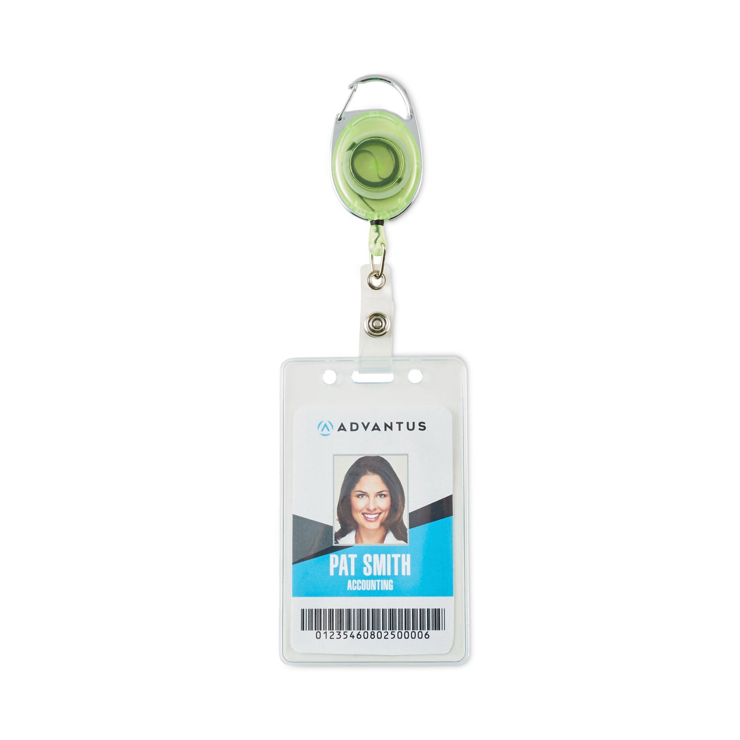 Advantus Retractable ID Badge Holder with Carabiner Clip - 30 Inch Extension, Neon Colors (20-Pack) - Perfect for Work, Events, and Security Access