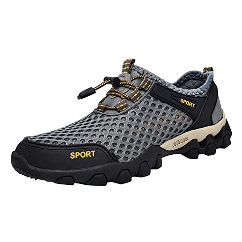 **Men's Running Shoes - Lightweight Breathable Mesh Sneakers for Walking, Hiking & Summer Comfort | Perfect for Jogging, Gym Workouts & Outdoor Activities**