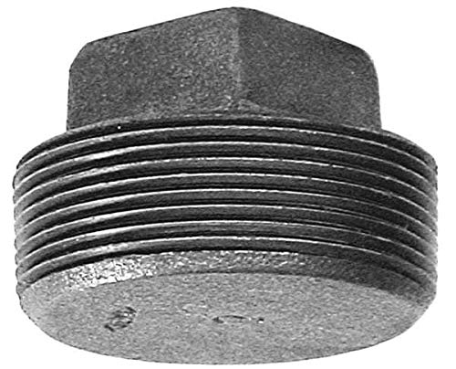 150 Class Malleable Iron Square Head Plug - Durable Pipe Fitting for Plumbing, HVAC, and Industrial Applications