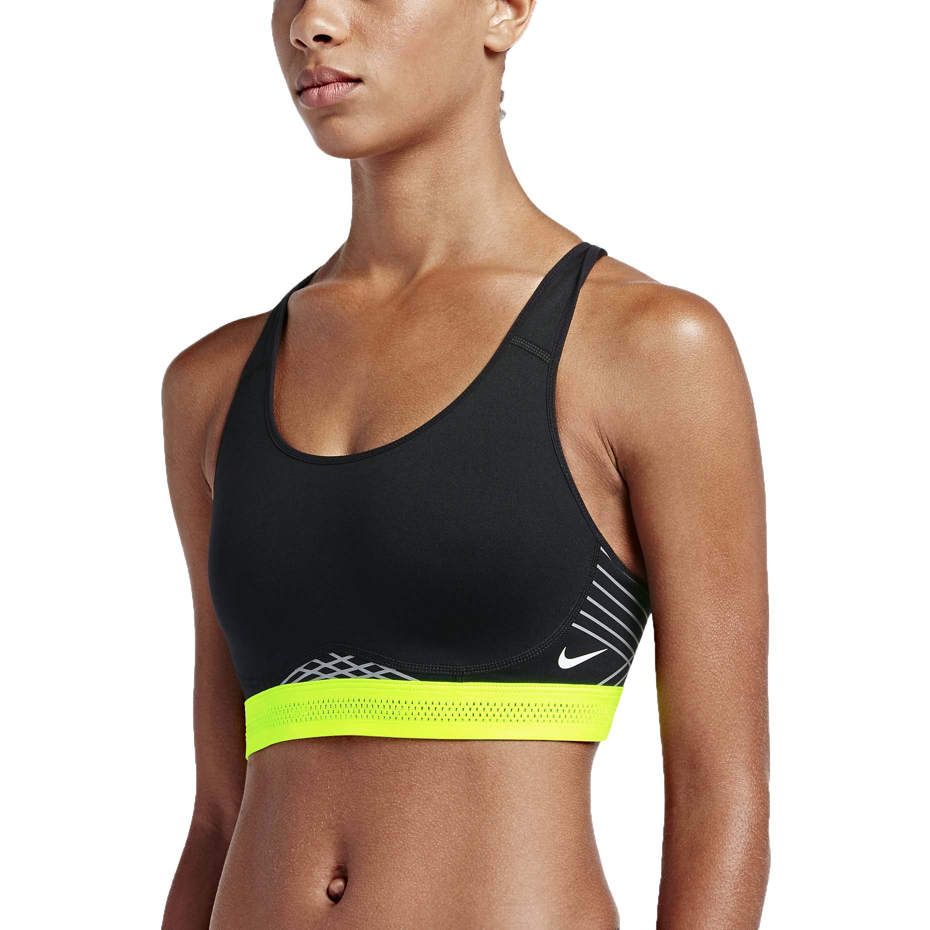 Nike Women's Molded Sports Bra - High Support, Comfortable & Breathable for Running, Yoga & Gym Workouts
