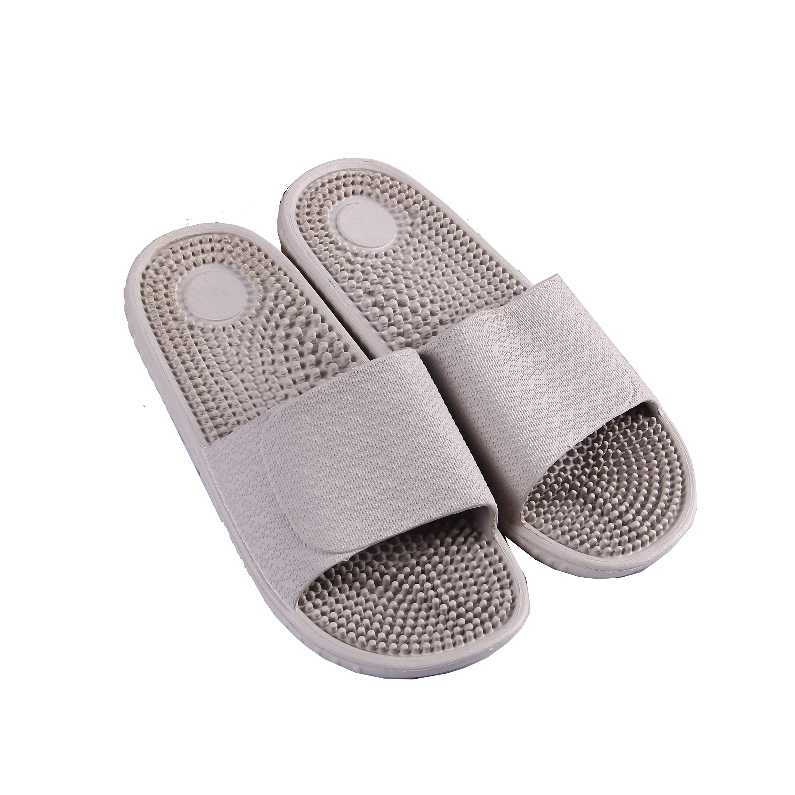 ChagoArt Men's Comfortable Indoor Slippers - Soft Bathroom House Shoes for Relaxation at Home, Spa & Hotel Use