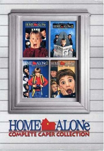 Home Alone Movie Collection DVD Set - All 4 Films (Home Alone 1, 2 Lost in New York, 3 & 4) - Family Christmas Comedy Movies - Perfect for Holiday Movie Nights & Family Entertainment
