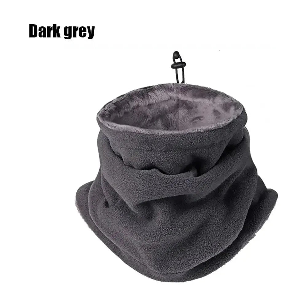Winter Warm Ski Mask for Men - Fleece Neck Warmer & Windproof Scarf - Balaclava for Camping, Hiking, Fishing & Cycling - Cold Weather Face Protection