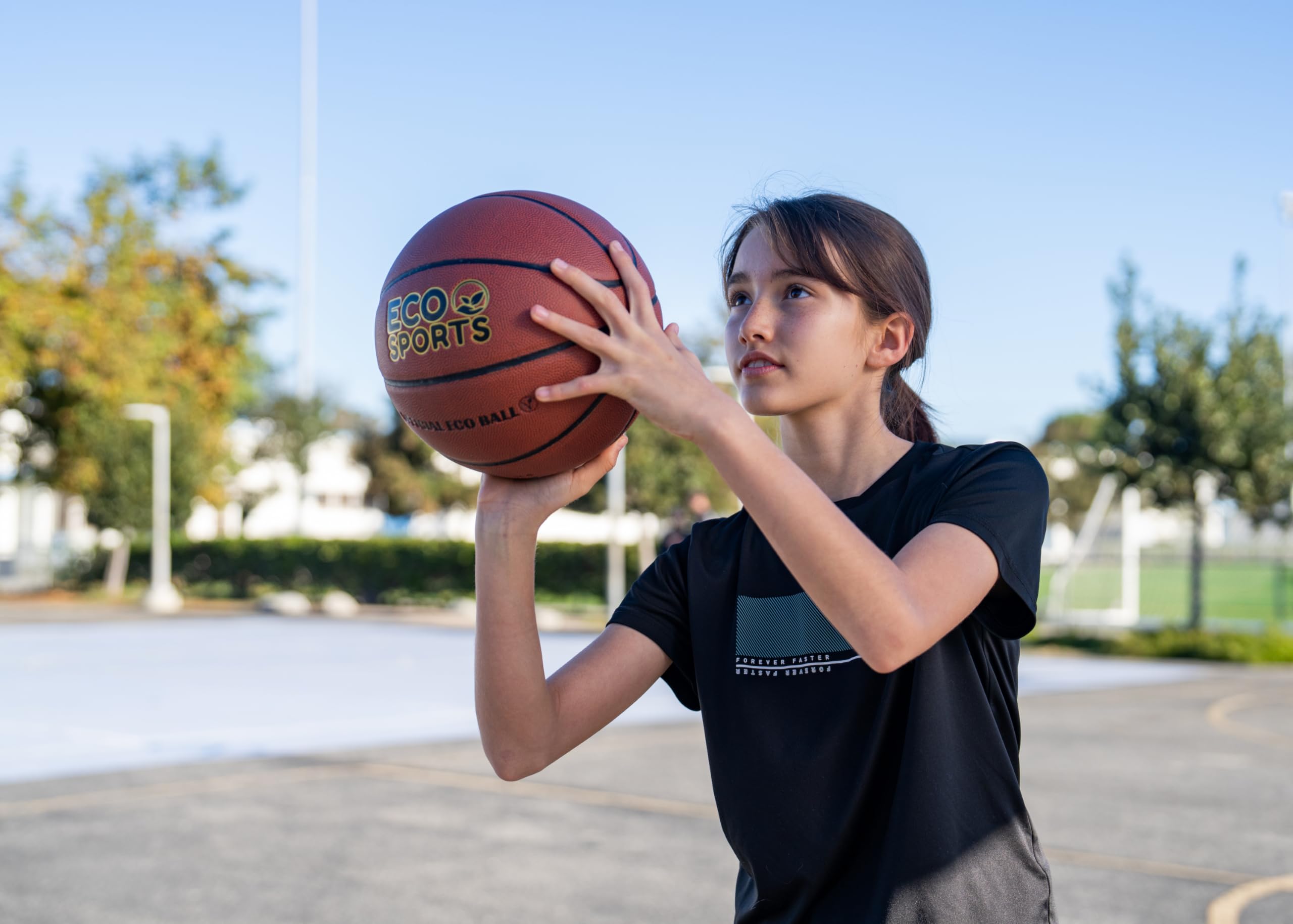 Eco-Friendly Indoor Basketballs - Durable for Home & Gym Use
